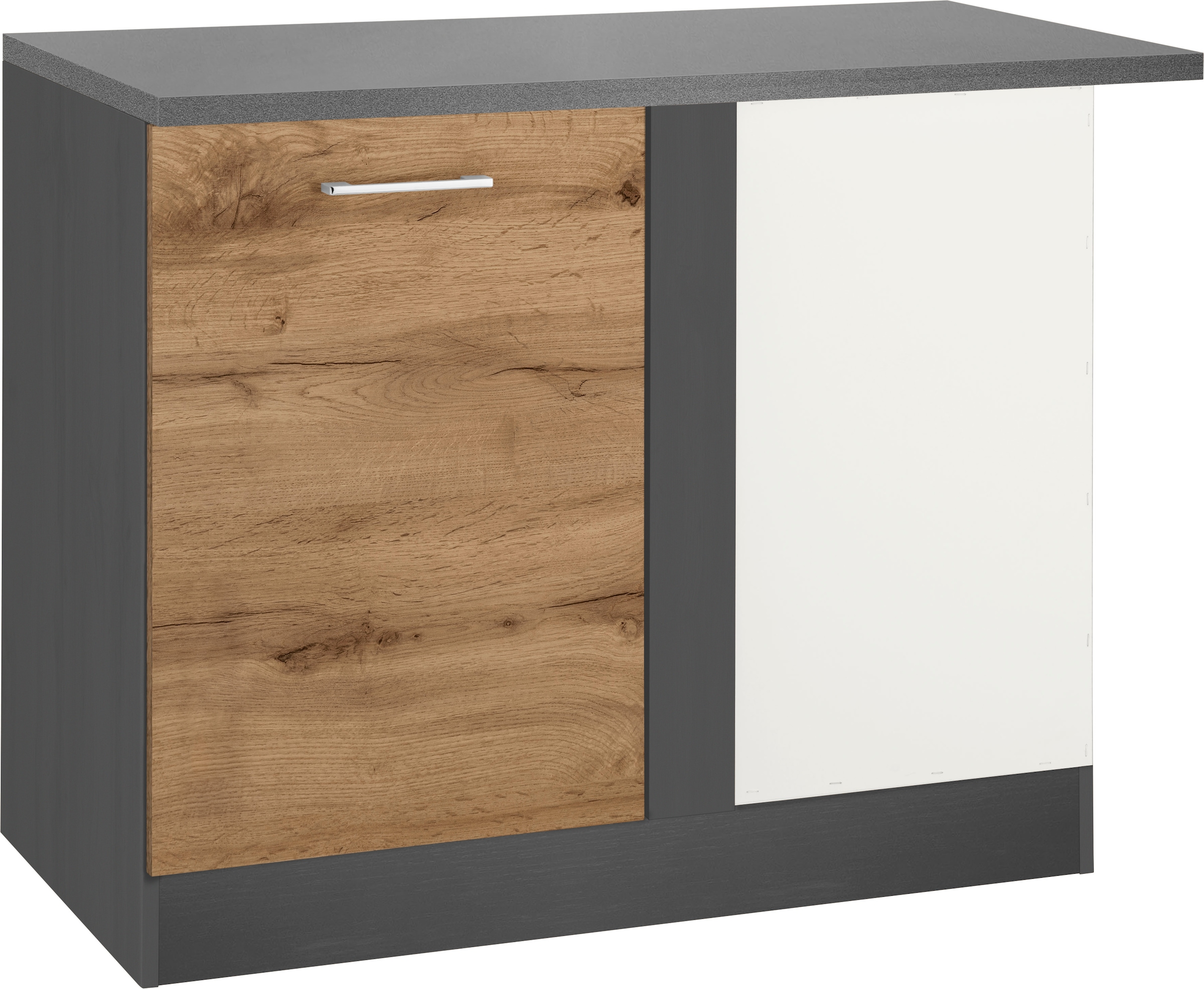 KOCHSTATION Eckunterschrank "KS-Colmar", 110 cm, mit Metallgriff günstig online kaufen