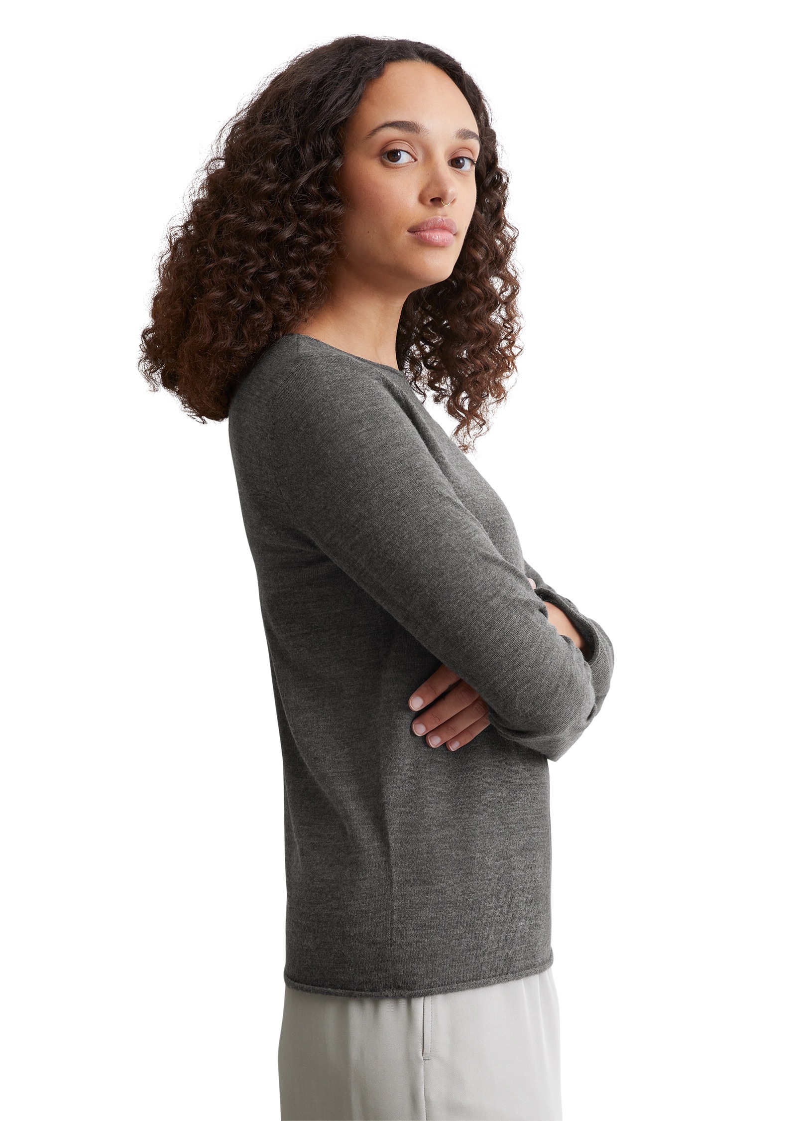 Marc O'Polo Strickpullover »aus feiner Merinowolle«