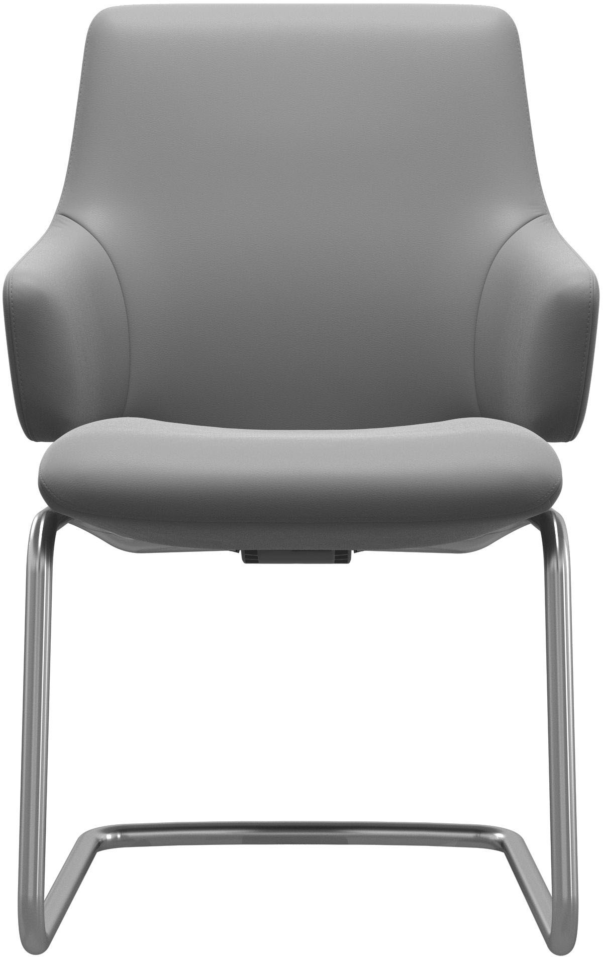 Stressless® Polsterstuhl »Laurel«, Leder BATICK, Low Back mit Armlehne, Größe L, mit Beinen aus Stahl in Chrom matt