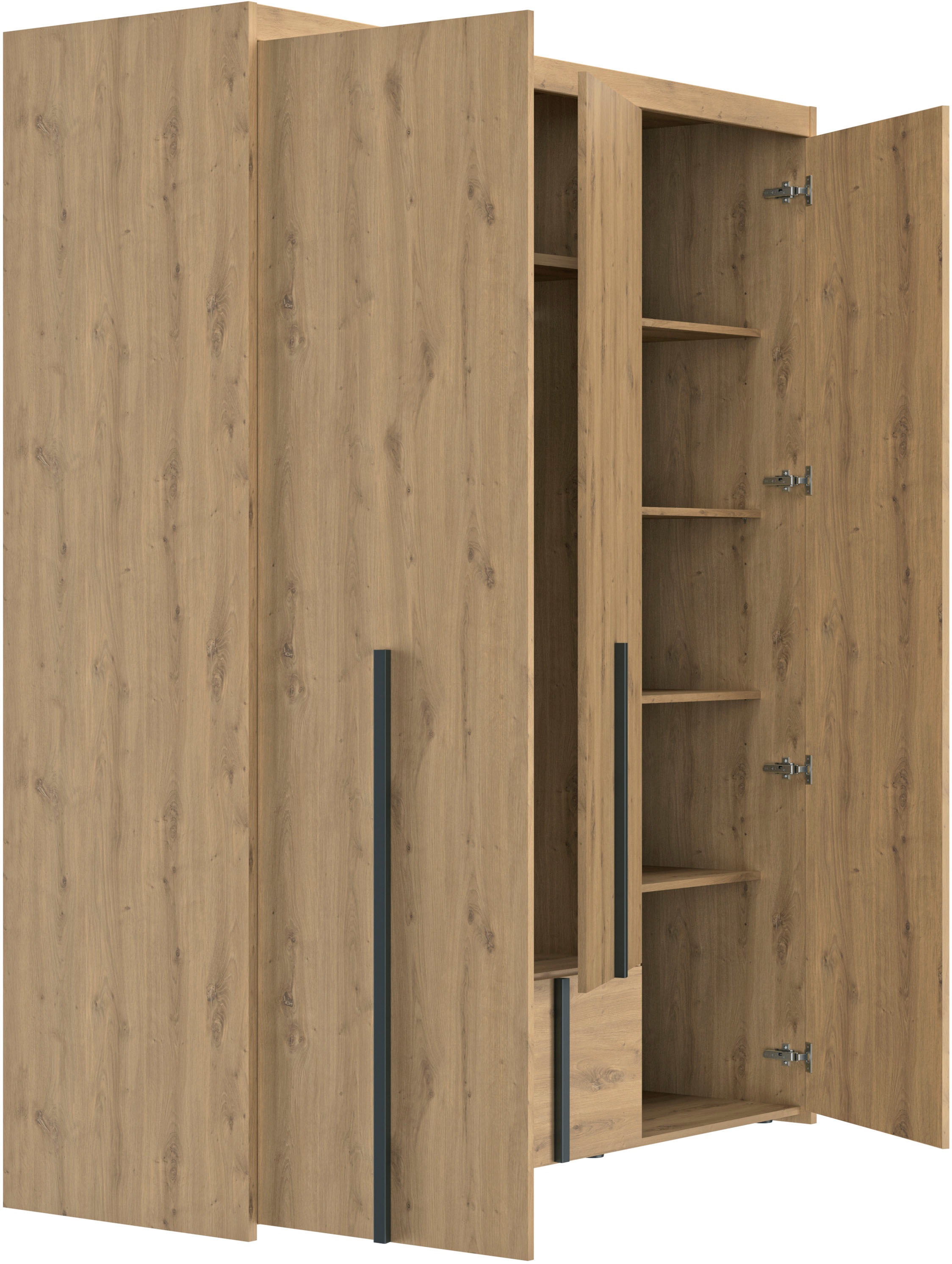 Gami Kleiderschrank »TREVOR« 1 Stk. tlg. Praktischer Stauraum mit großer Kapazität