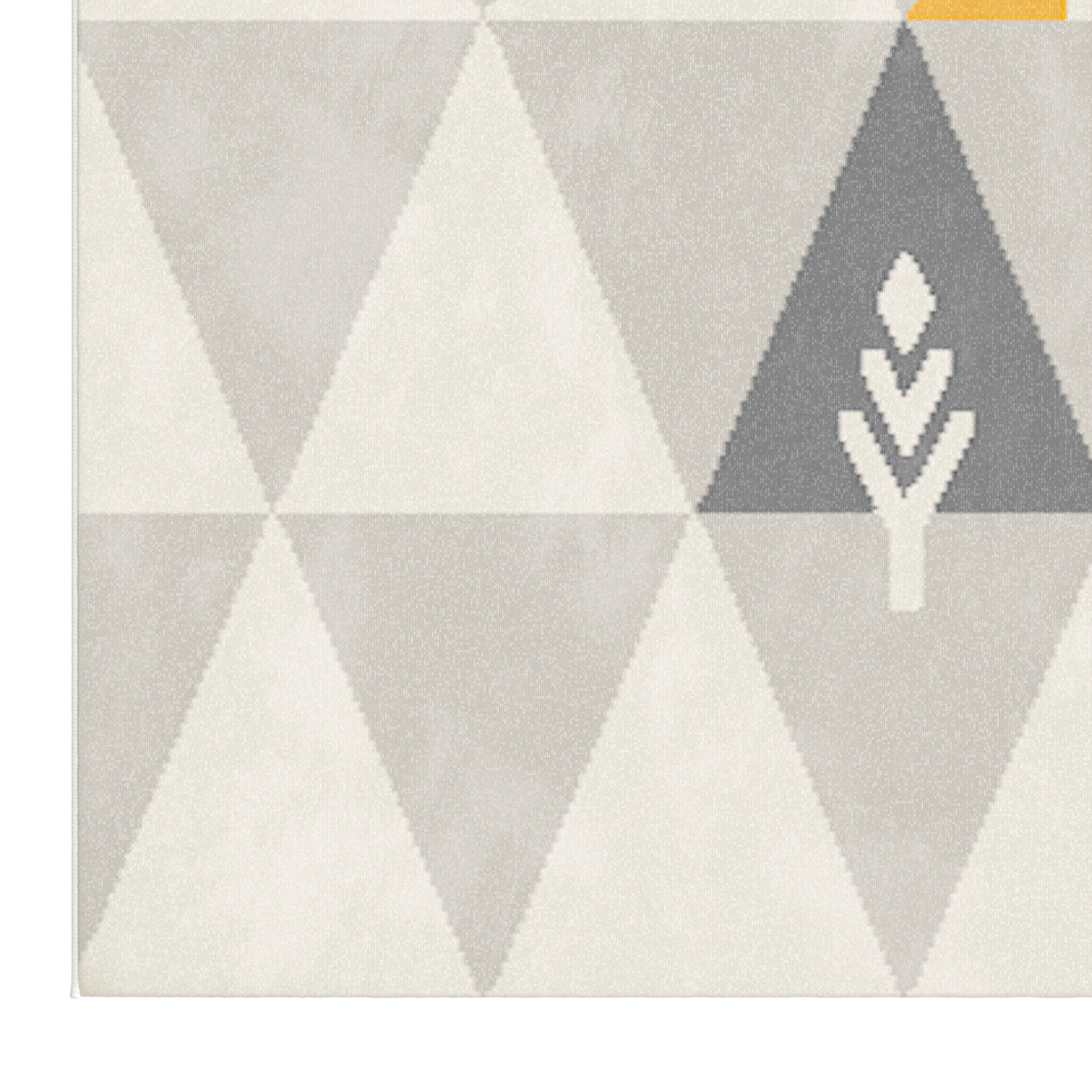 Primaflor-Ideen in Textil Kinderteppich »COCOON - Tippitraum«, rechteckig, 6 mm Höhe, Kurzflor, Motiv Dreiecke