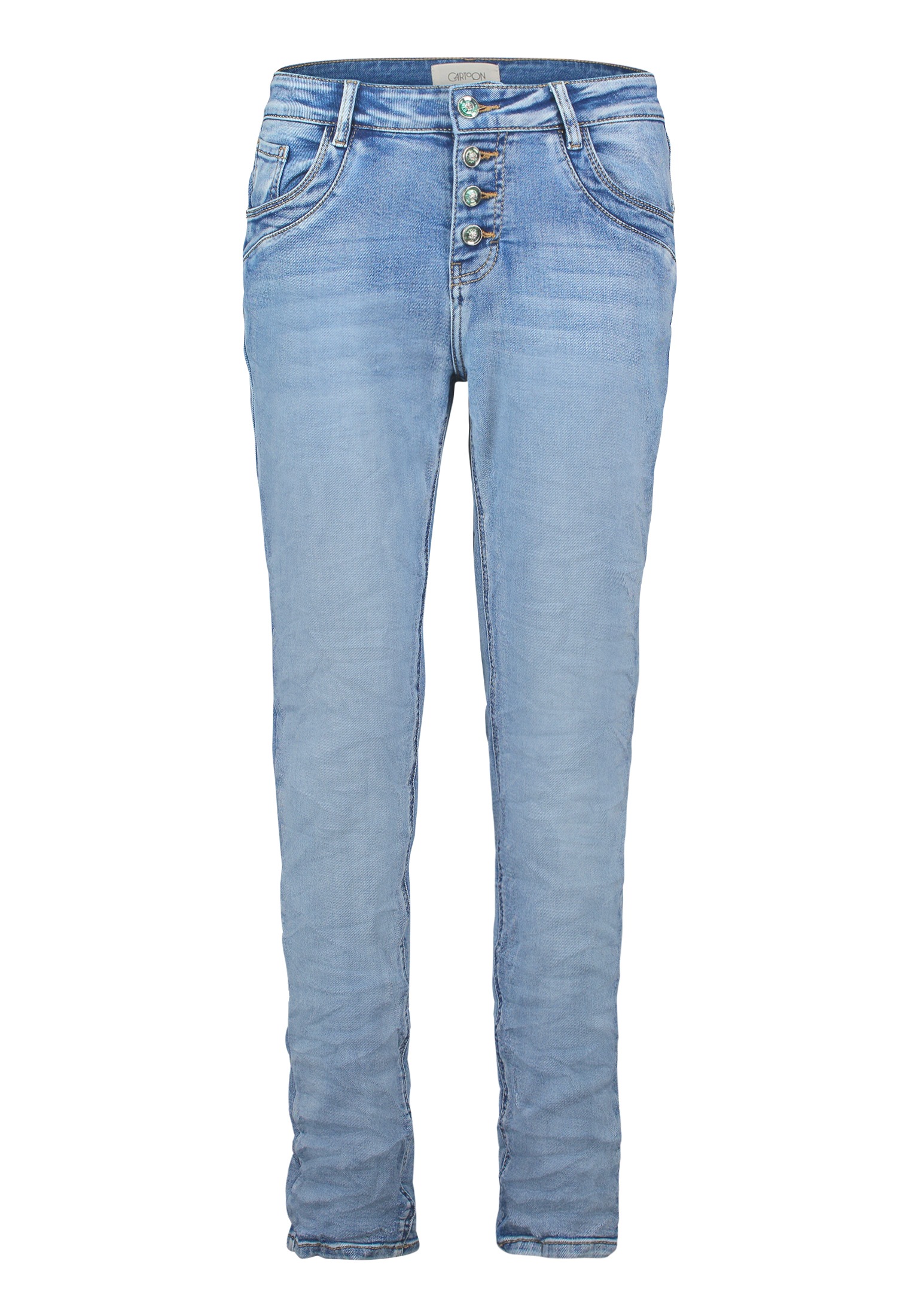Cartoon Boyfriend-Jeans »Damen im Vintage-Look«