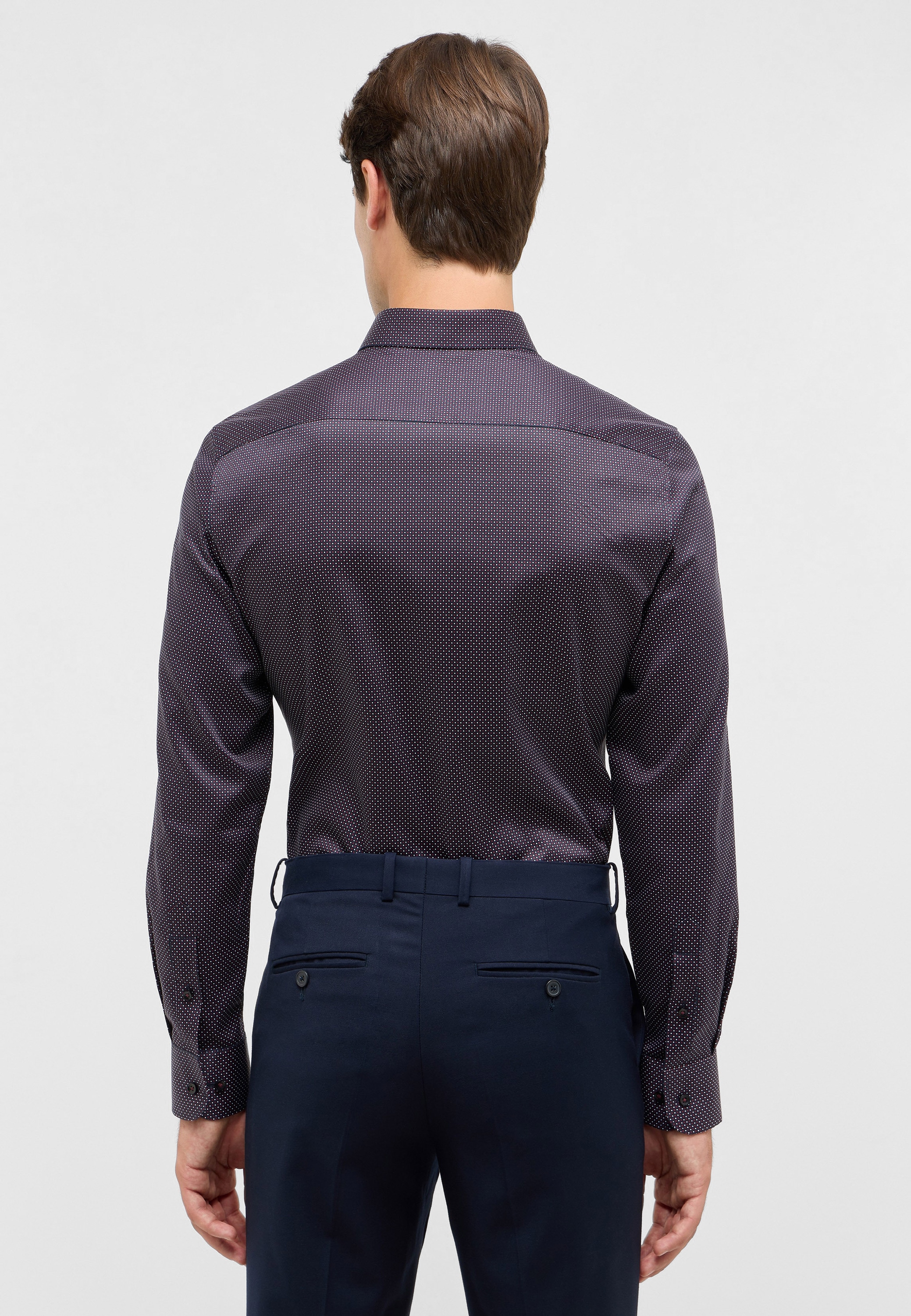 Eterna Langarmhemd »SLIM FIT« NON IRON (bügelfrei)