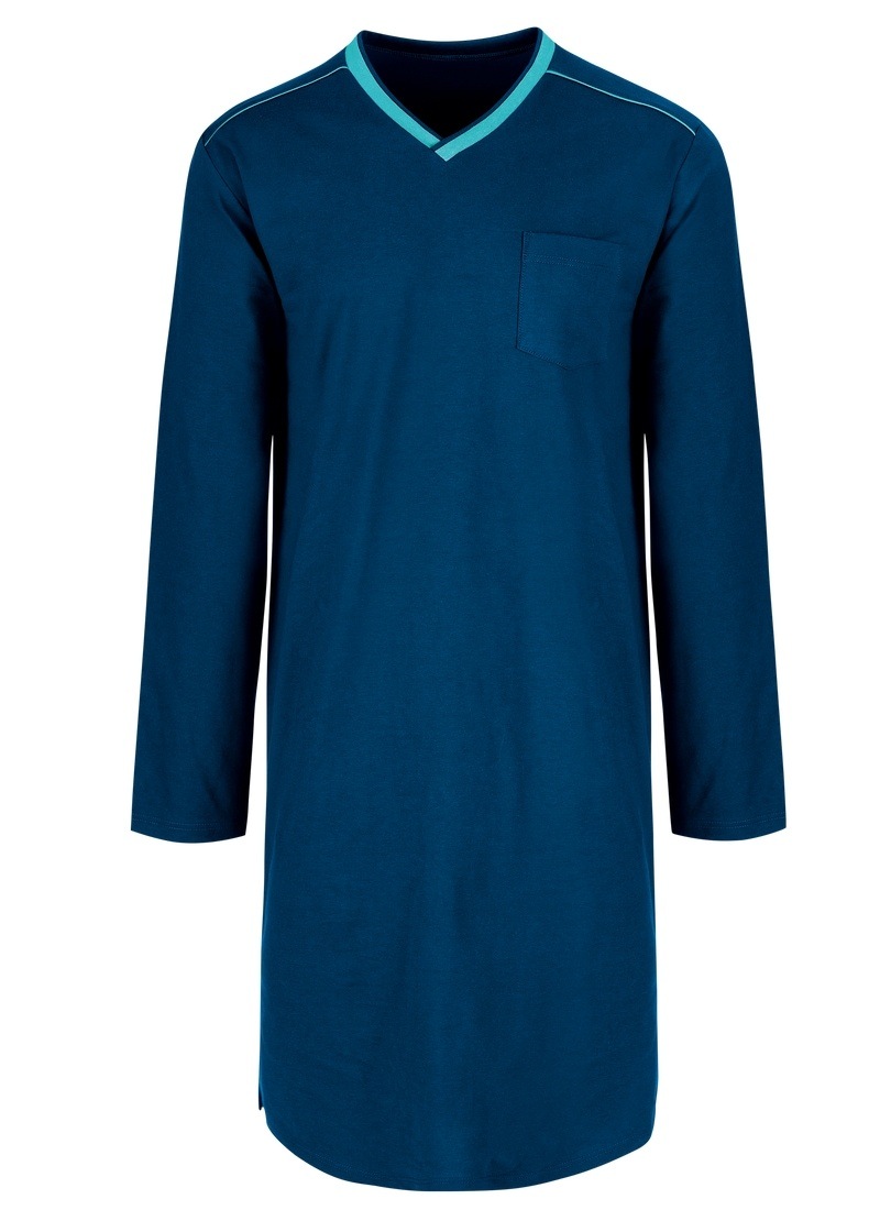 Trigema Pyjama "TRIGEMA Herren-Nachthemd aus Biobaumwolle (kbA)", (1 tlg.) günstig online kaufen