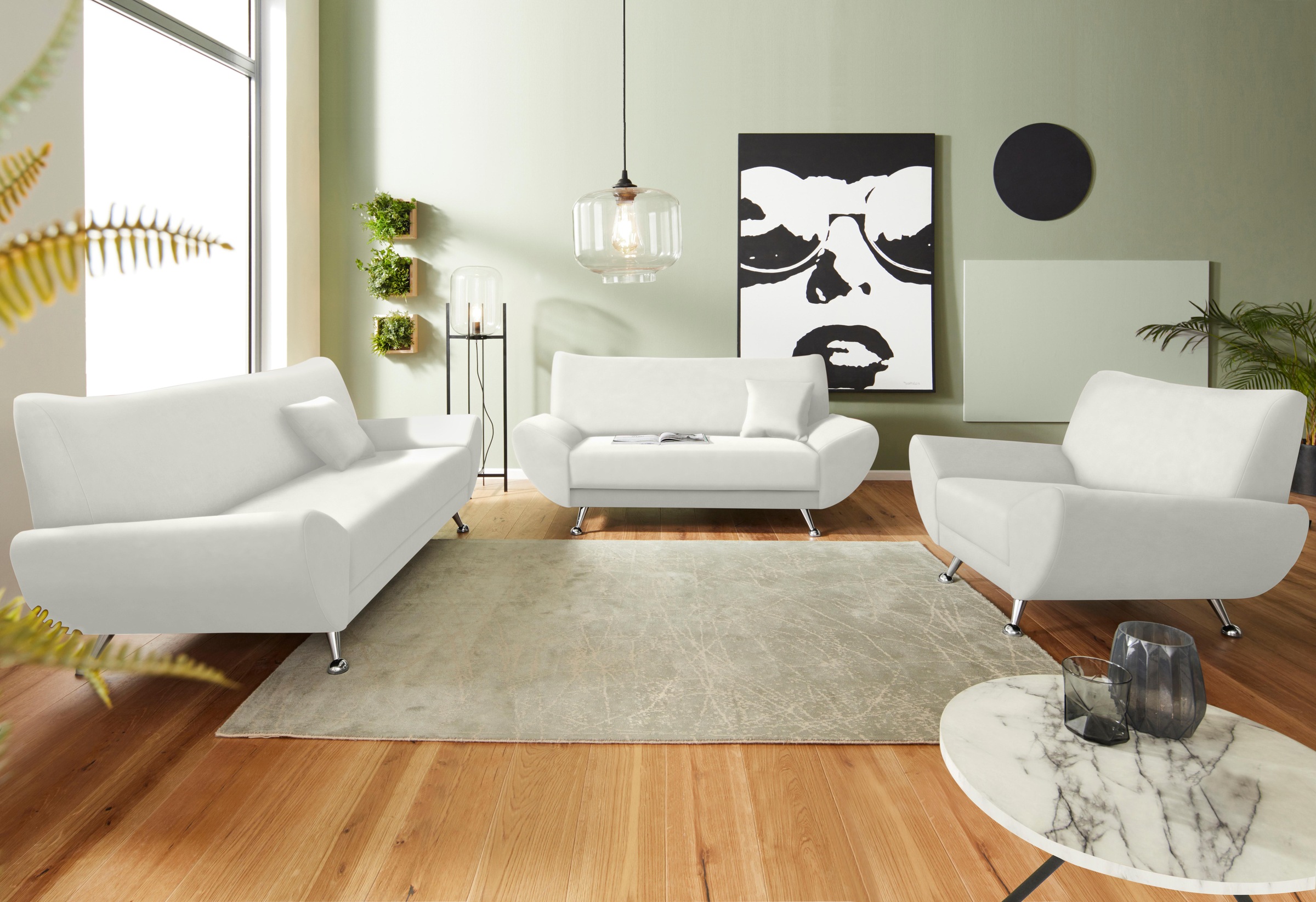 INOSIGN Polstergarnitur "Saltare elegant und komfortabel, OTTOs Choice, 3-2 günstig online kaufen