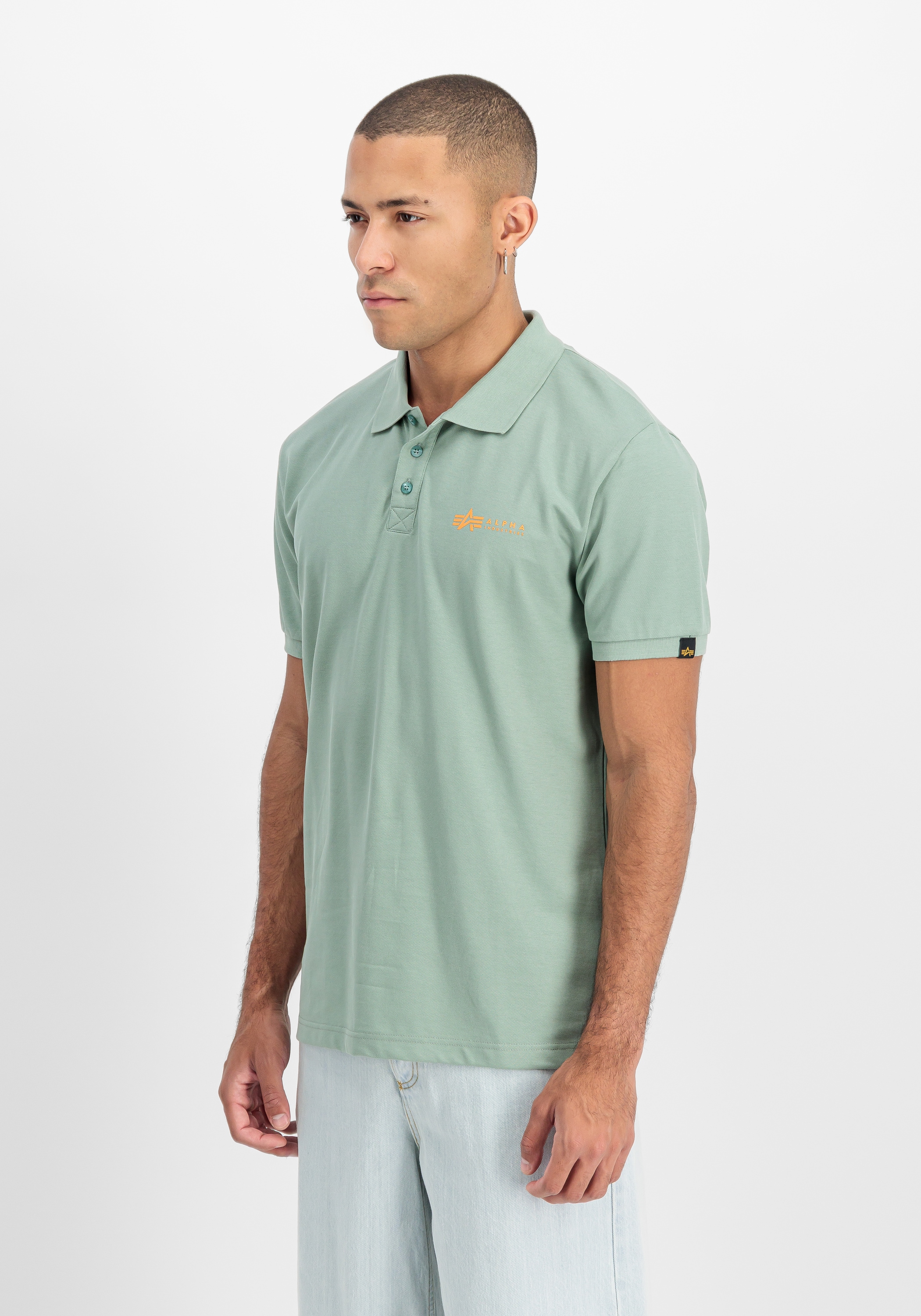 Alpha Industries Poloshirt "Basic Polo SL" günstig online kaufen