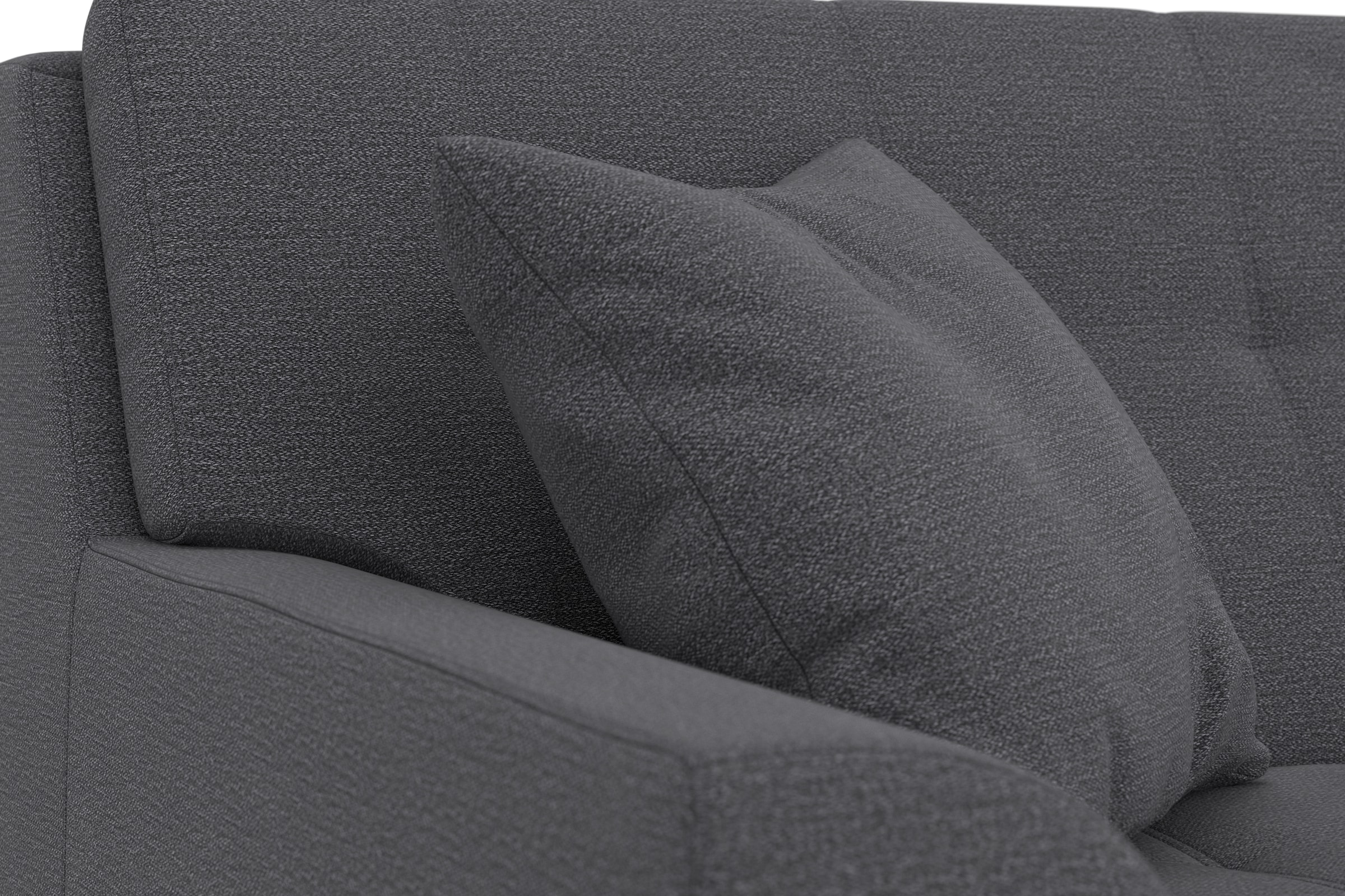 DOMO collection Ecksofa Treviso, wahlweise mit Bettfunktion, incl. Zierkissen