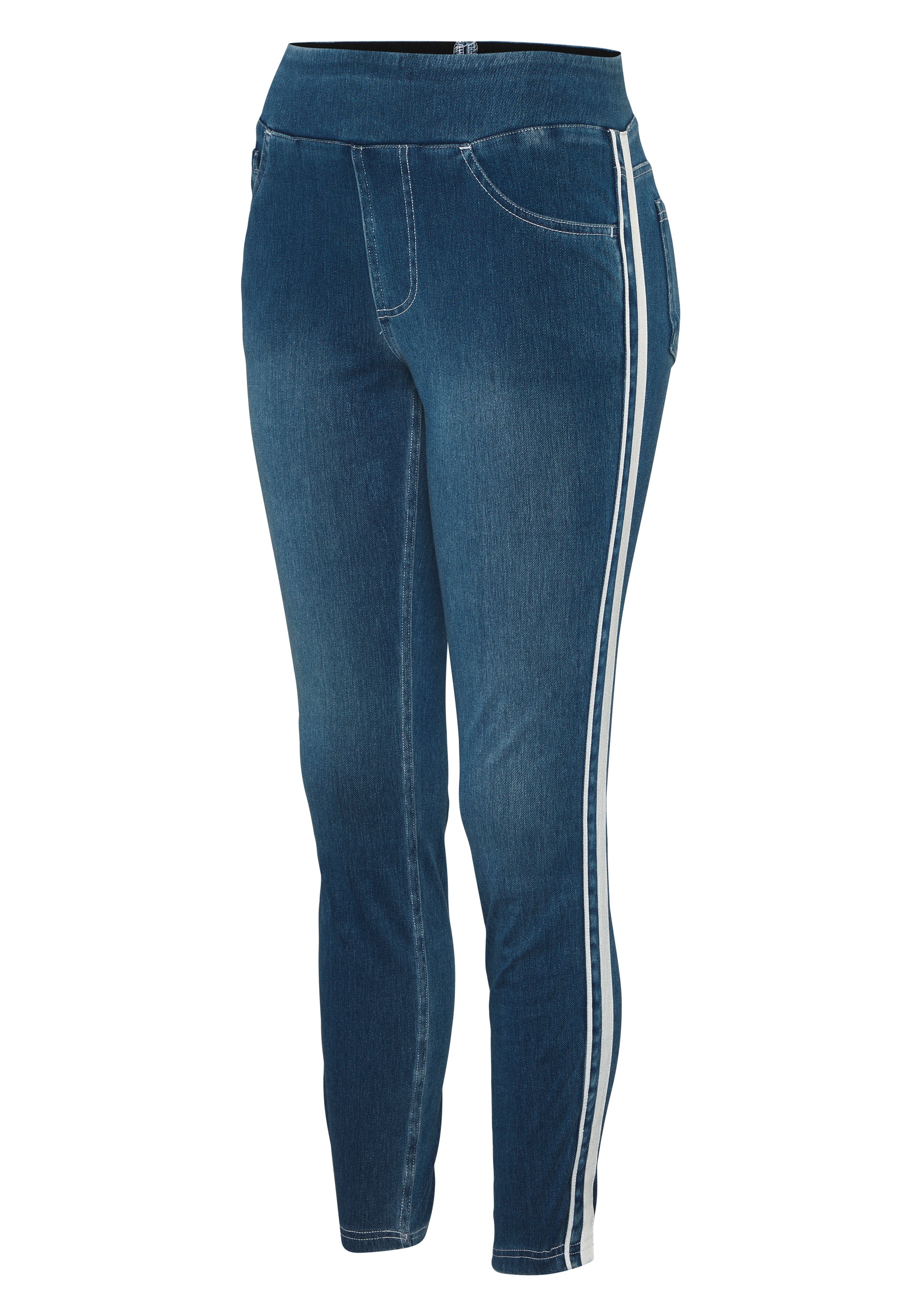H.I.S Leggings »Skinny-Jeggings im denim Style«  Denim der sich uneingeschränkt bequem anfühlt