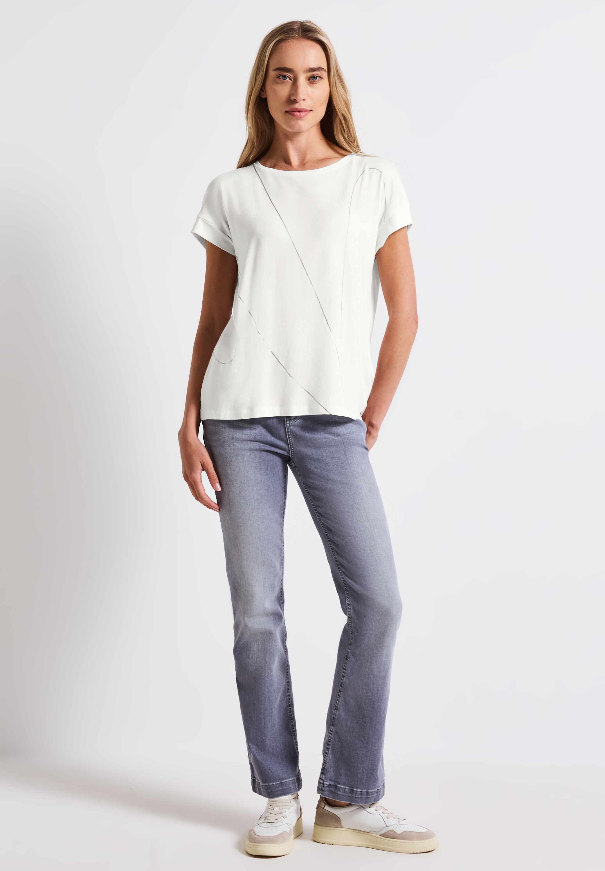 STREET ONE T-Shirt, aus softer Viskose
