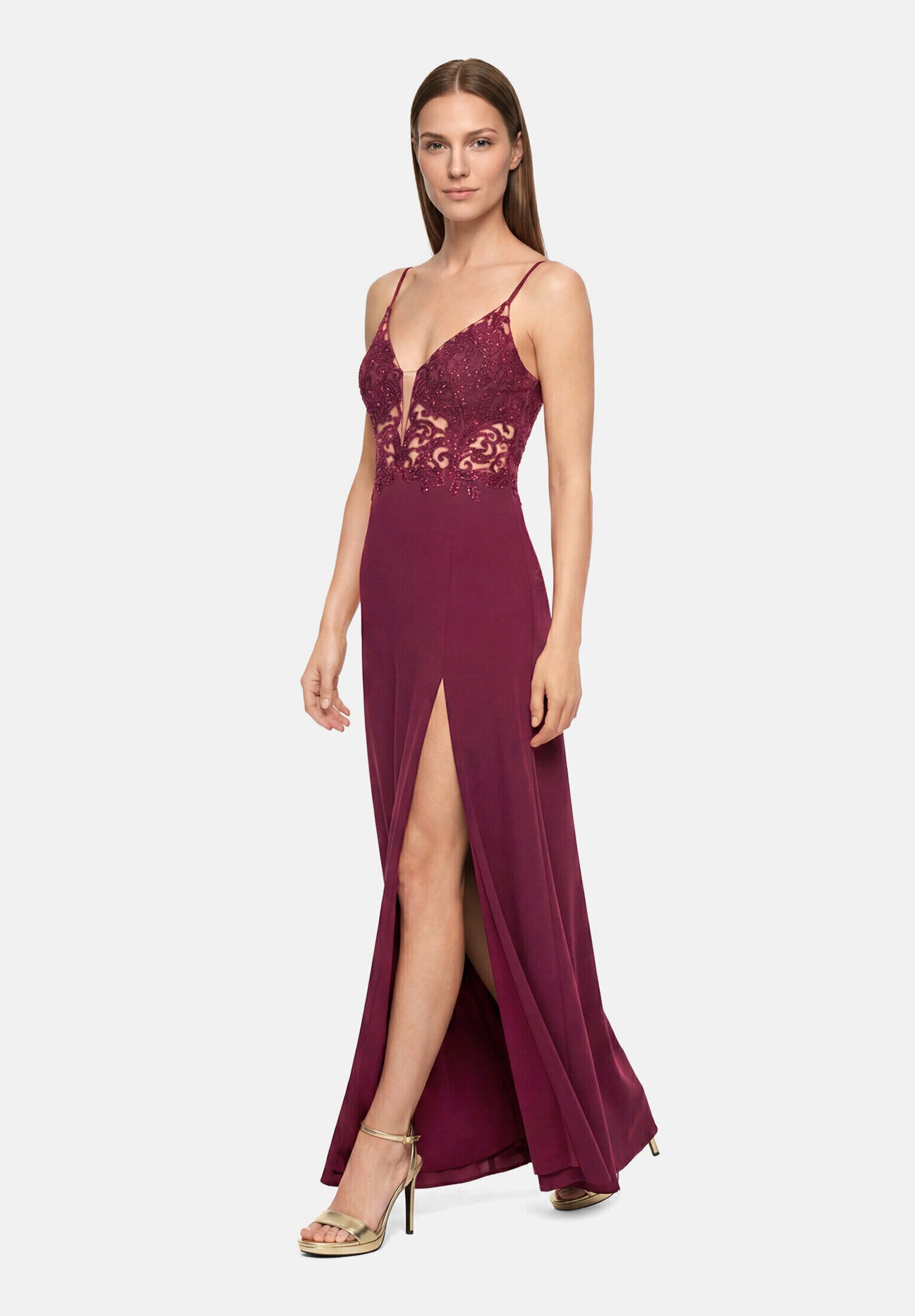 Vera Mont Abendkleid »Damen mit Stickerei« Ohne Tasche