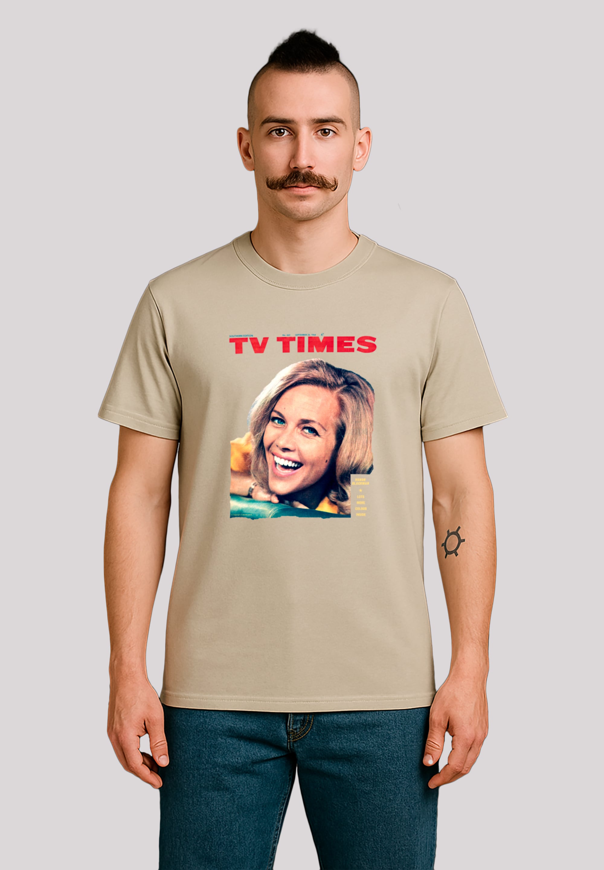 F4NT4STIC T-Shirt "TV Times Honor Blackman 1964 Cover", Premium Qualität günstig online kaufen