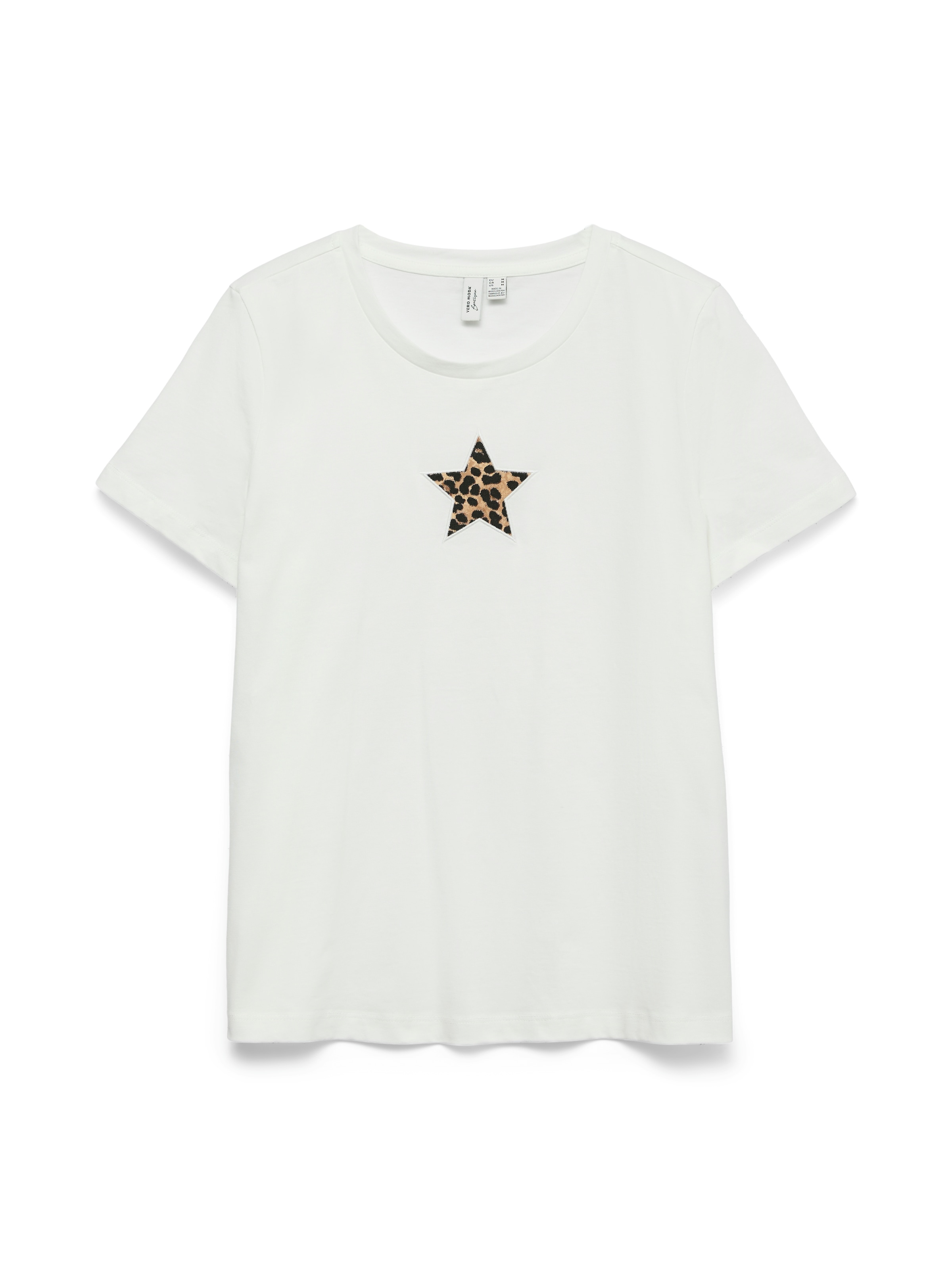Vero Moda Print-Shirt »VMISUMA S/S T-SHIRT JRS BTQ« mit Leo-Stern