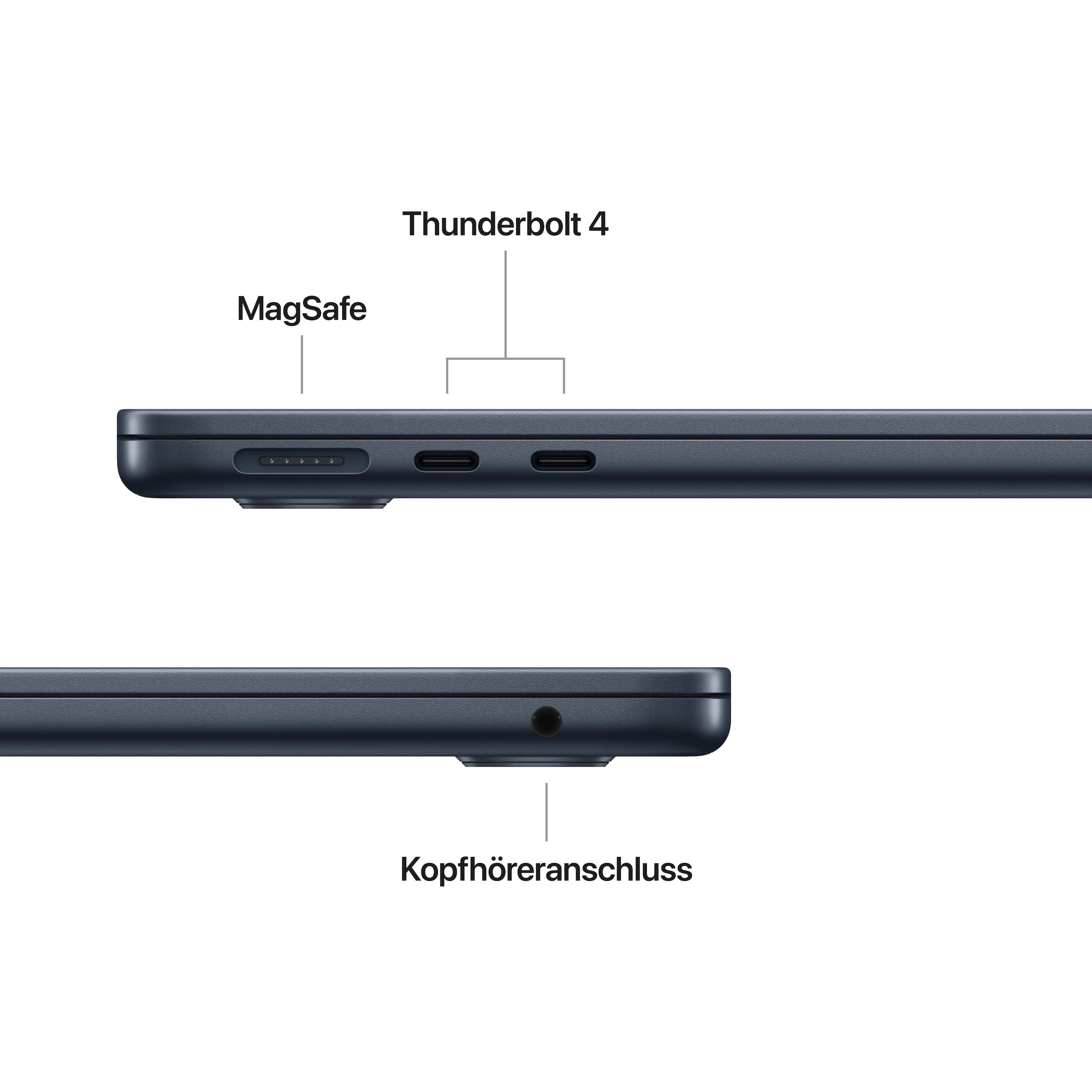 Apple Notebook »MacBook Air 13" CTO« 34,46 cm / 13,6 ″ Apple M5 10-Core GPU 1.000 GB SSD