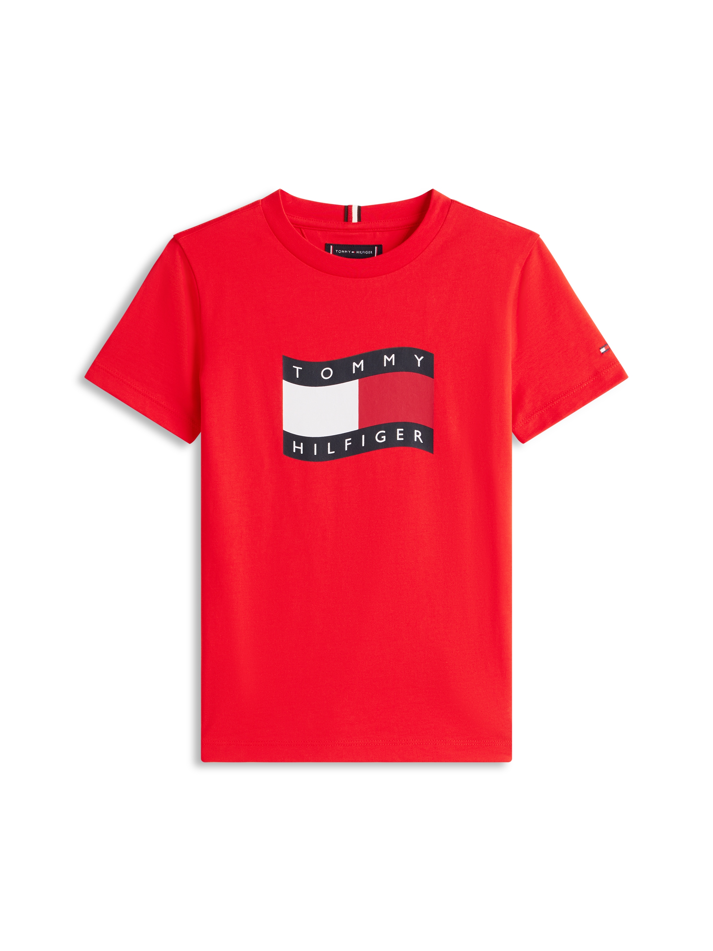 Tommy Hilfiger T-Shirt »WAVY FLAG T-SHIRT« Kinder bis 16 Jahre, regular fit