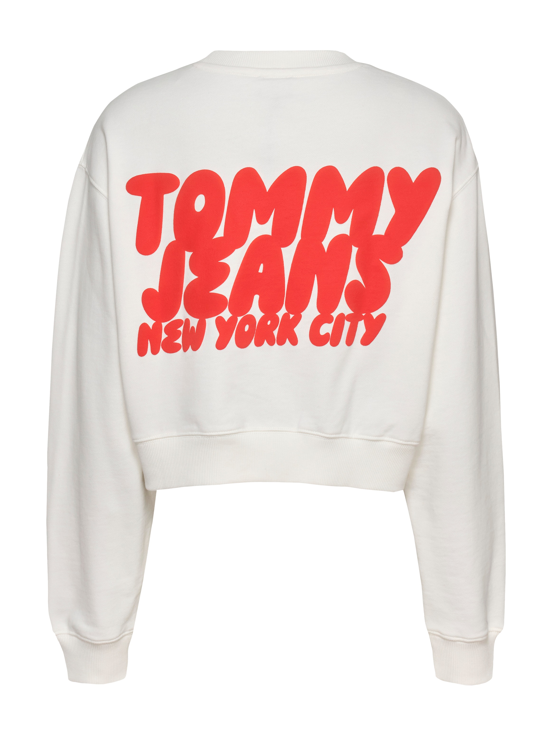Tommy Jeans Sweatshirt »TJW RLX CRP TJ BUBBLE CREW«, mit großem Logodruck auf dem Rücken