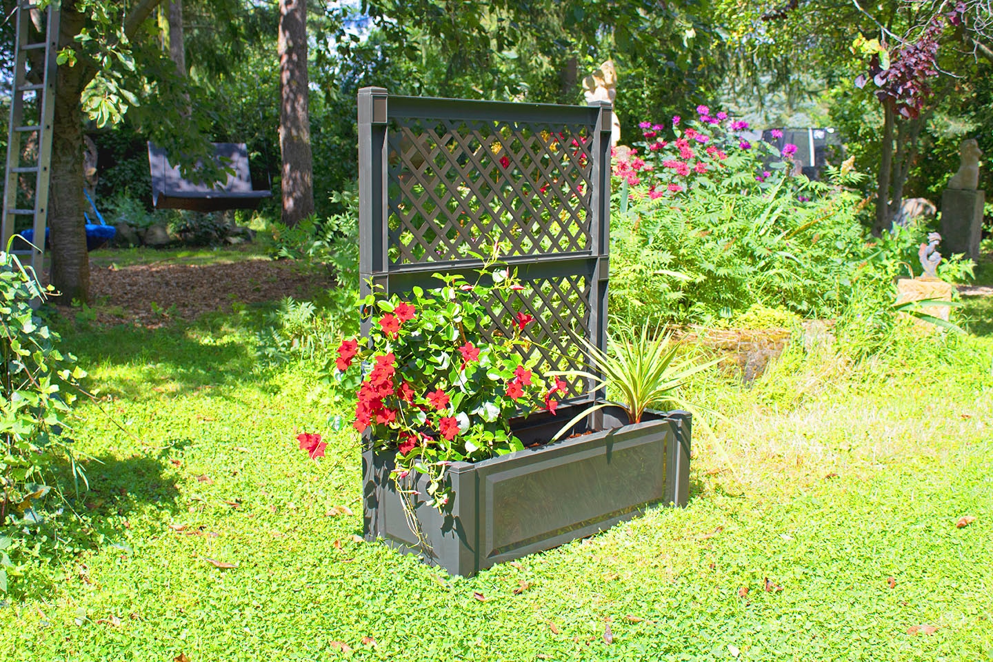Thumbnail - KHW Spalier 2er-Set Pflanzkasten groß 100 cm mit Spalier