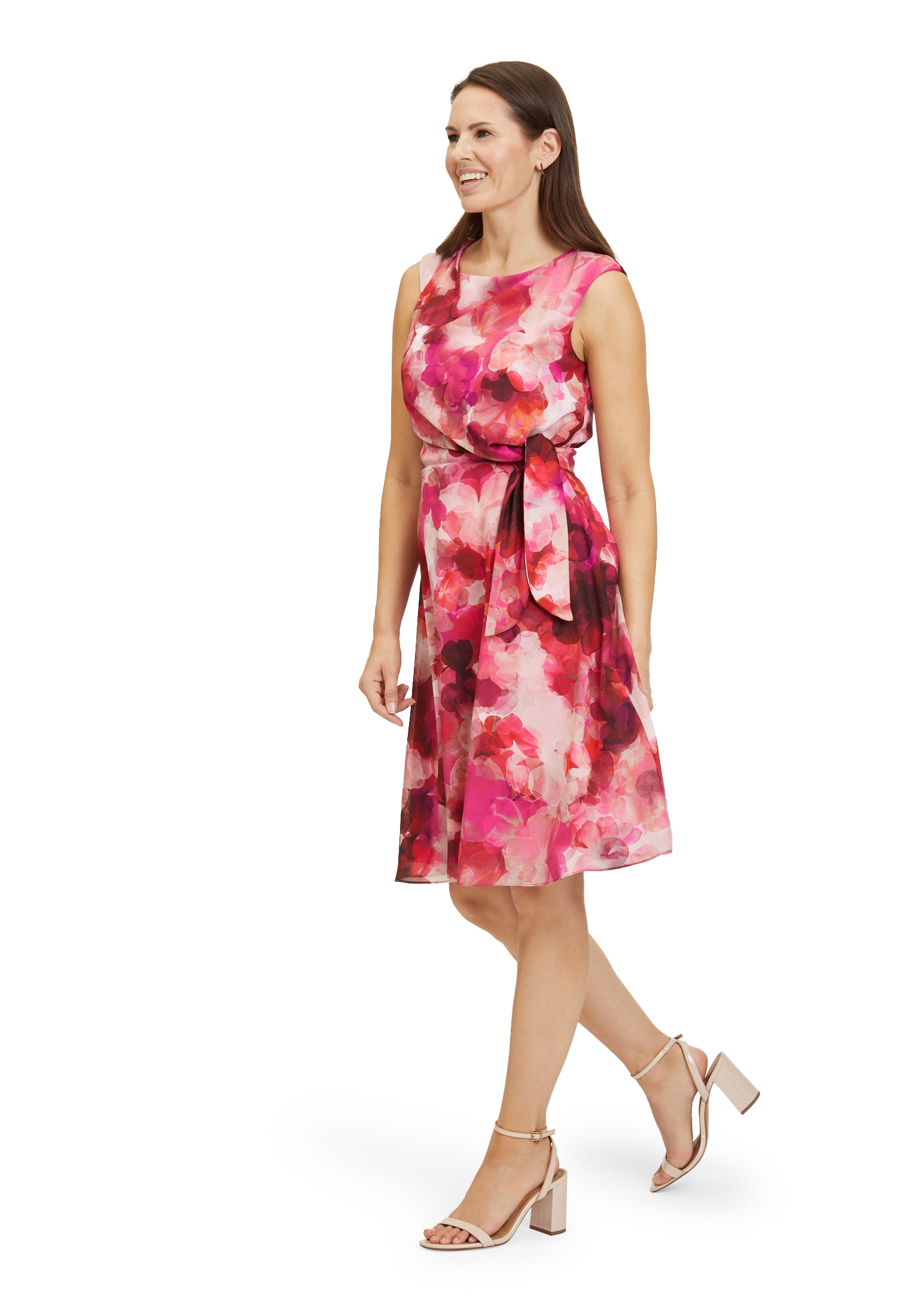 Vera Mont Cocktailkleid »Vera Mont Cocktailkleid mit Bindegürtel«, Druck