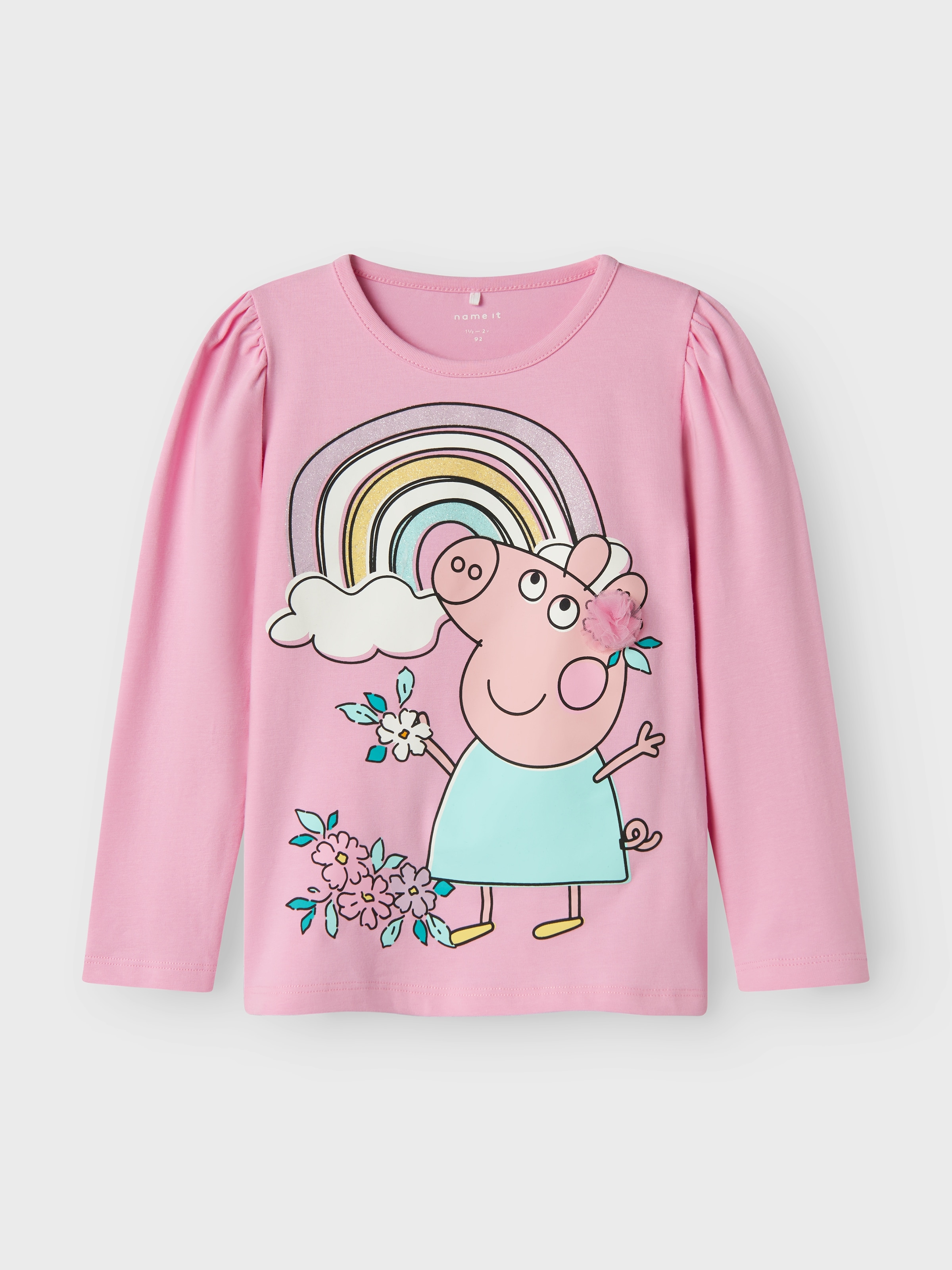 Name It Langarmshirt »NMFFIFFI PEPPA LS TOP BOX CPLG«