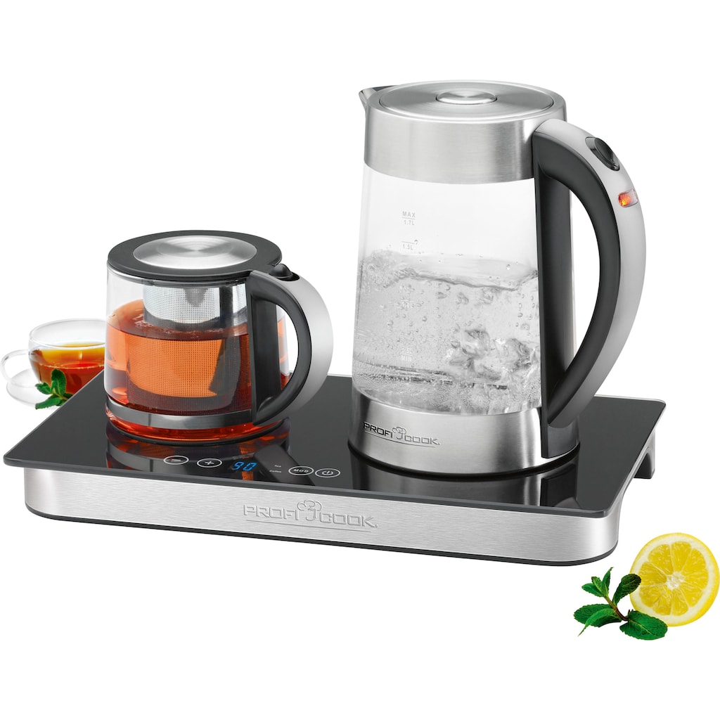 ProfiCook Wasserkocher »Teebereiter, Kaffeebereiter PC-TKS 1056«, 1,7 l, 2200 W