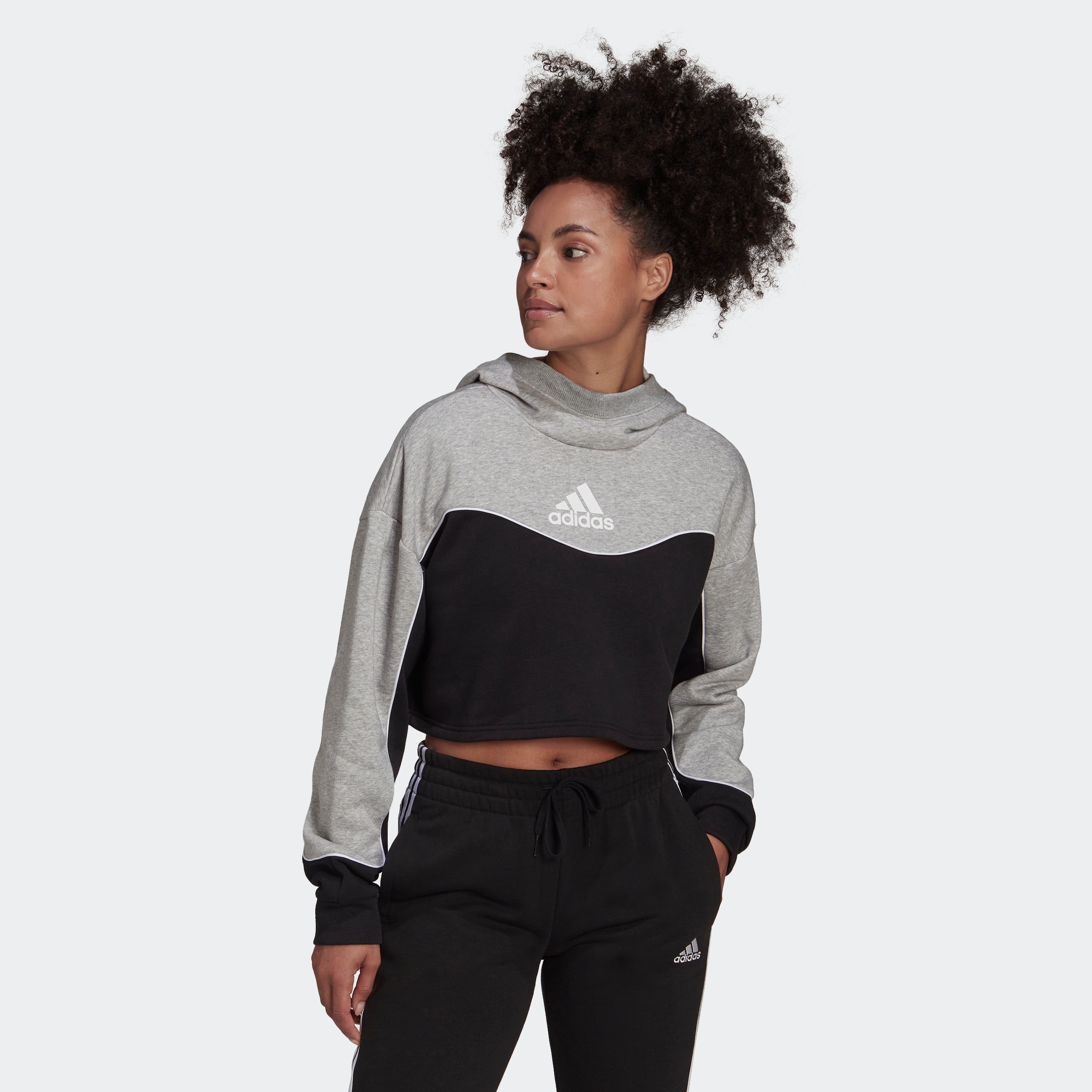 Kapuzensweatshirt | bestellen HOODIE« Sportswear adidas »COLORBLOCK 3-STRIPES BAUR
