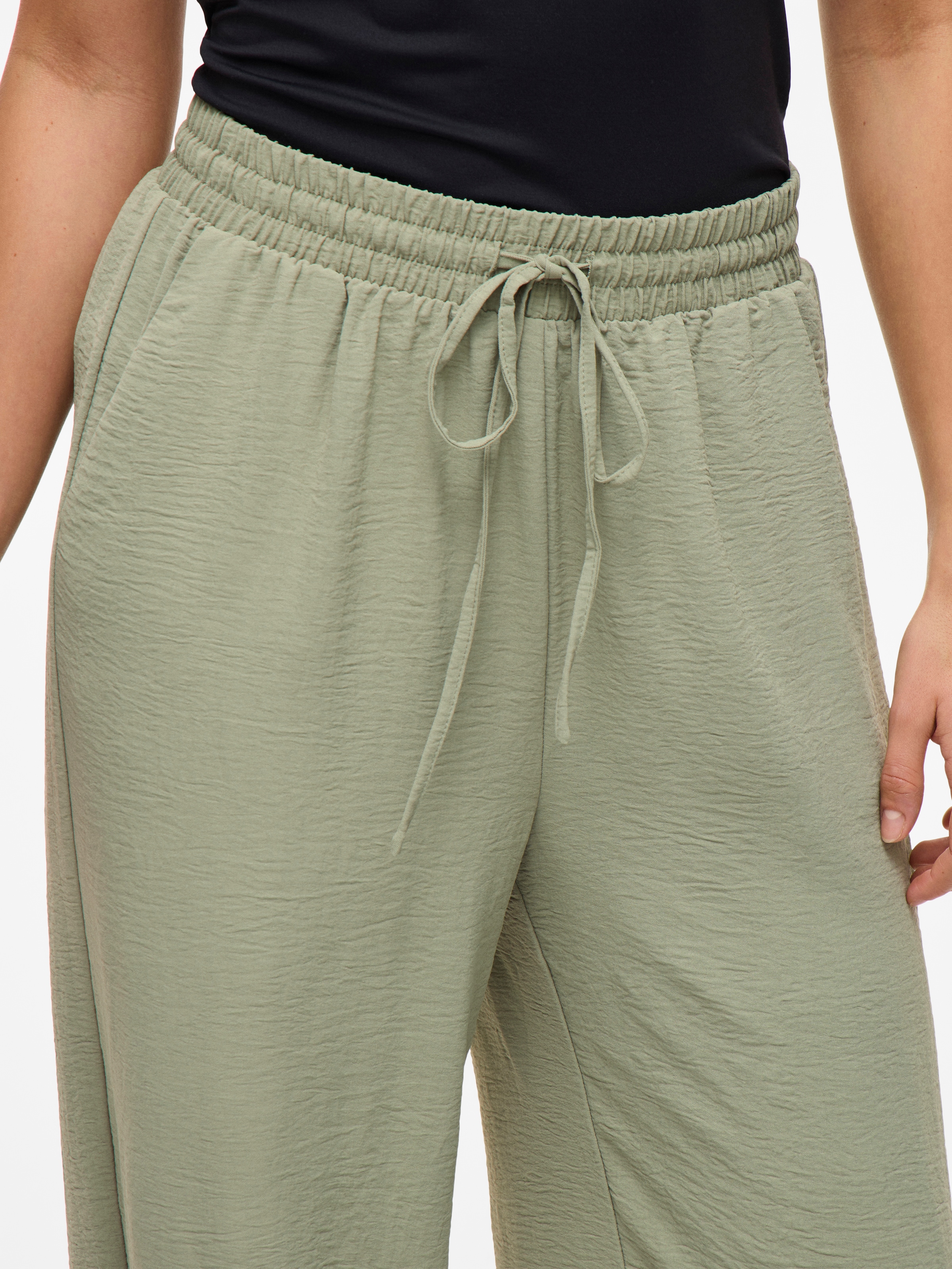 Vila Schlupfhose »VIJOSA HW WIDE PANTS - NOOS«, Sommerhose