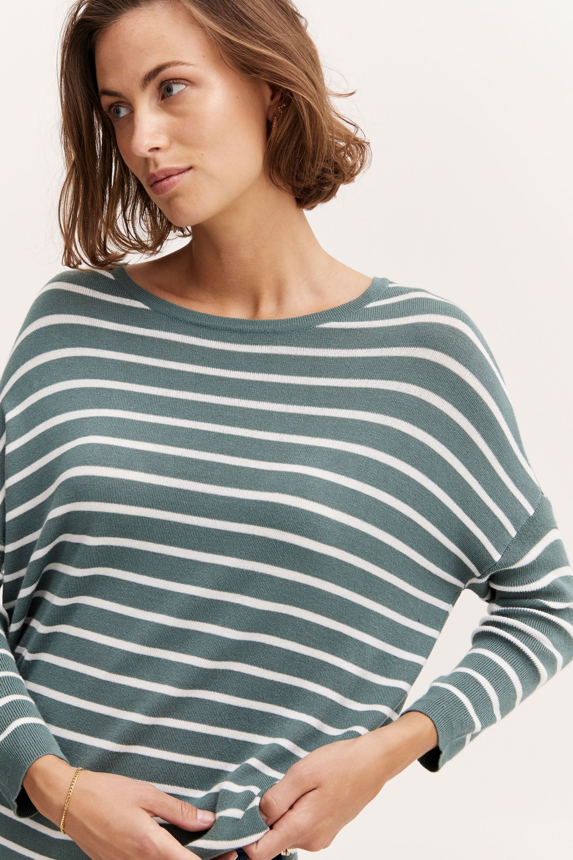 fransa Strickfleece-Pullover »Strickpullover FRBlume«