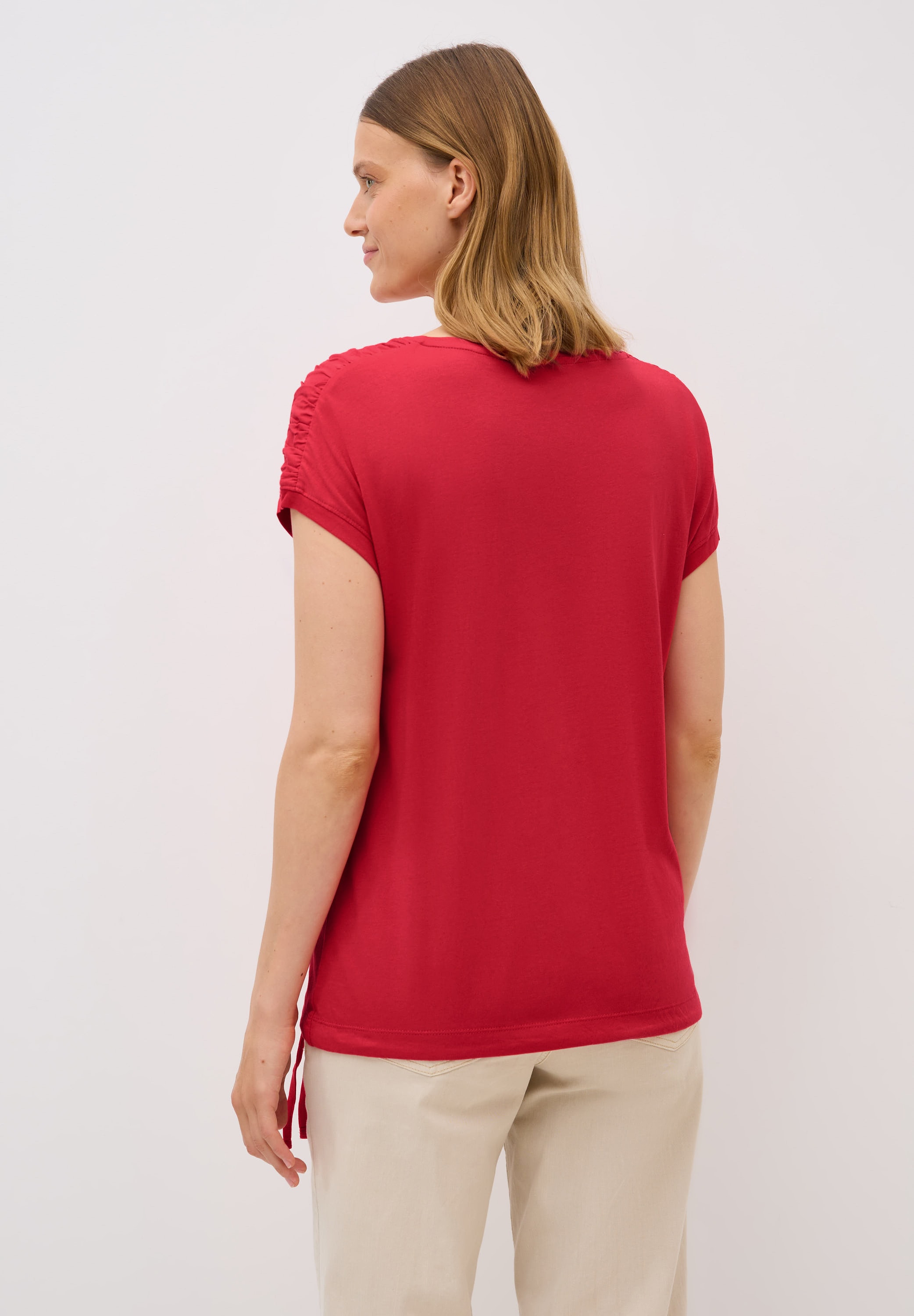 Cecil T-Shirt, mit Tunnelzug am Saum
