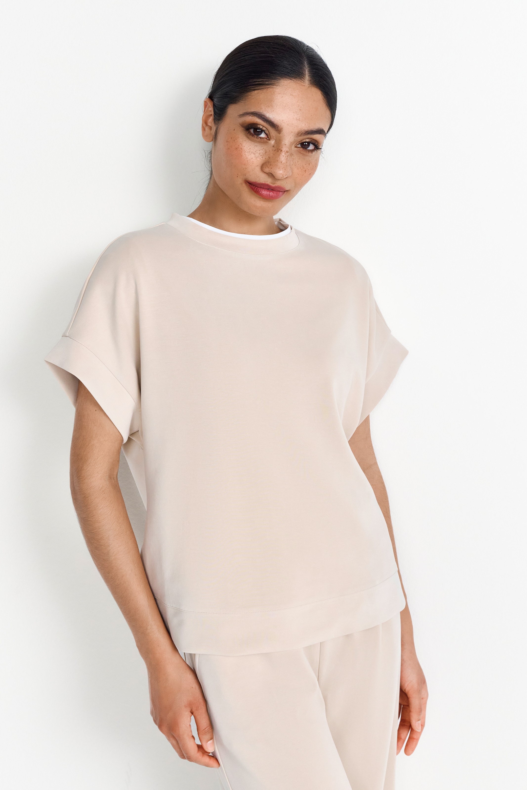 RICHROYAL T-Shirt Regular fit mit Rundhalsausschnitt günstig online kaufen