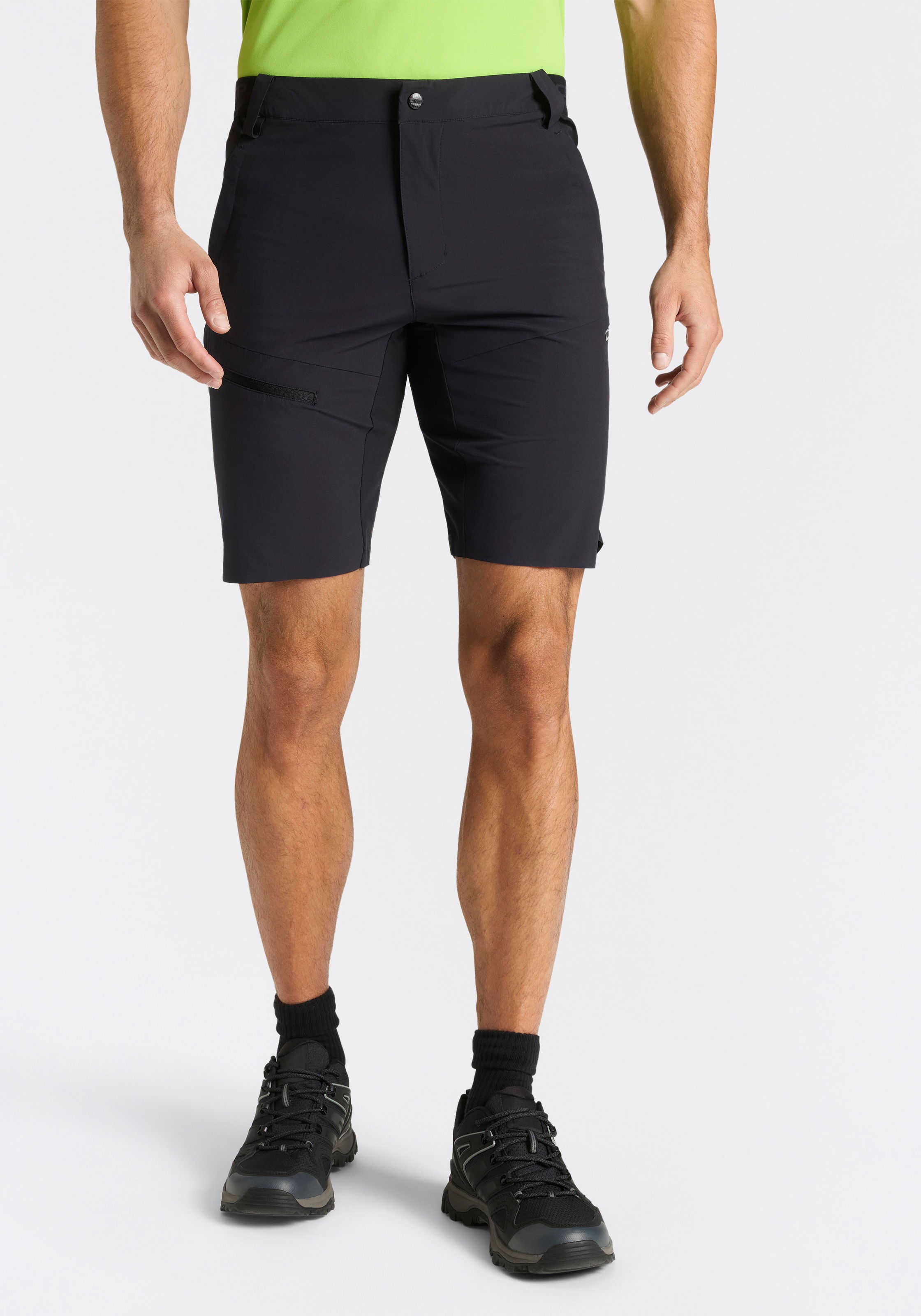 Cmp Herren Antracite Funktionsshorts Mit Reißverschluss Sportlicher Stil Pflegeleicht erhältlich in Größe  von Baur