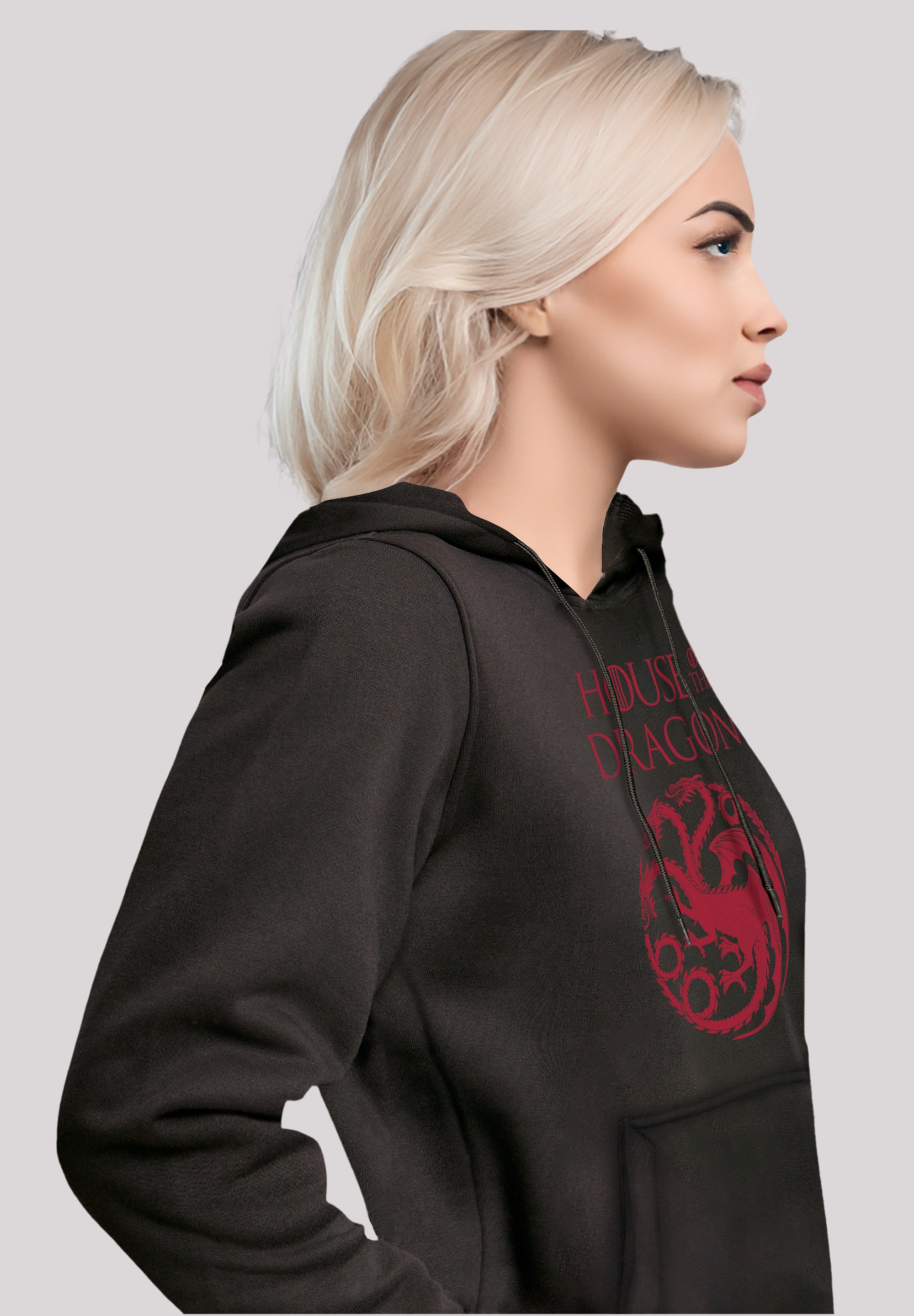 F4NT4STIC Kapuzenpullover »House Of The Dragon Targaryen Crest Logo«, Premium Qualität