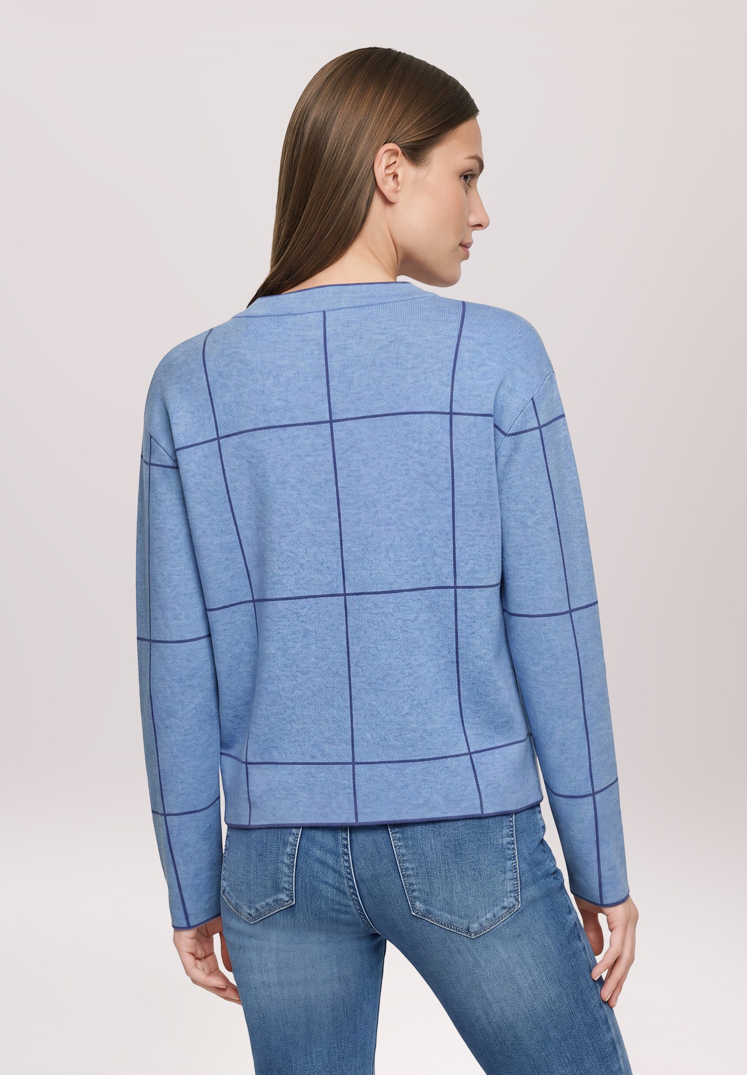 Betty Barclay Strickpullover »Damen kariert« 1