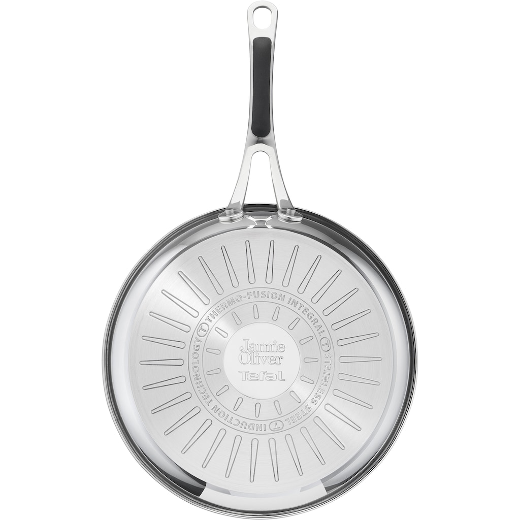 Tefal Bratpfanne 28 cm »Jamie Oliver Cooks Classic« im Set mit »Jamie Oliver Kochmesser«