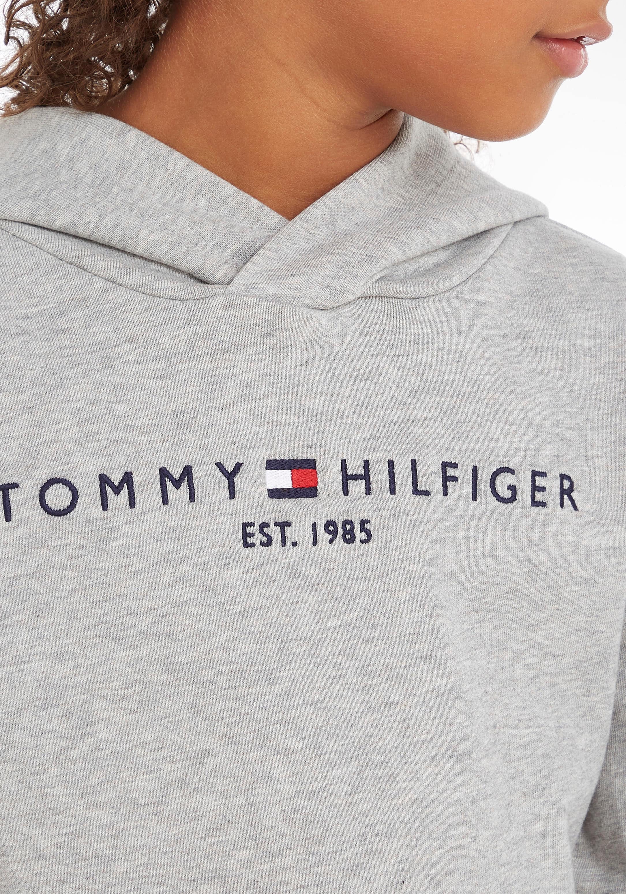 Zuverlässiger Versandhandel Tommy Hilfiger Kapuzensweatshirt Mädchen | und Jungen für bestellen BAUR HOODIE«, »ESSENTIAL