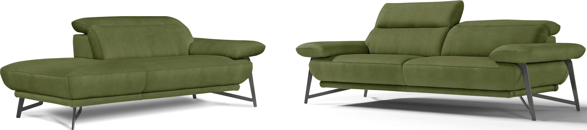 Egoitaliano Polstergarnitur "Anais, Design mit hohem Sitzkomfort für mehr B günstig online kaufen