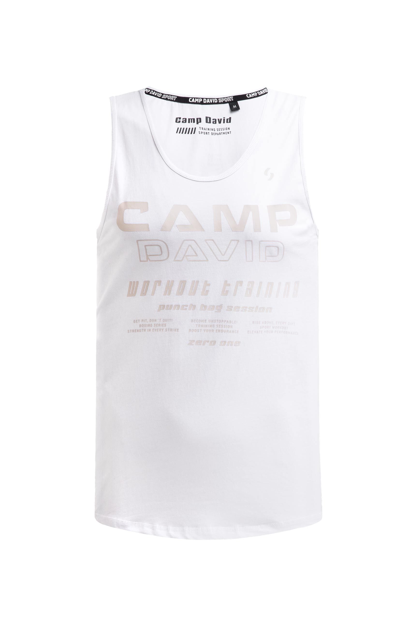 CAMP DAVID Tanktop aus Baumwolle
