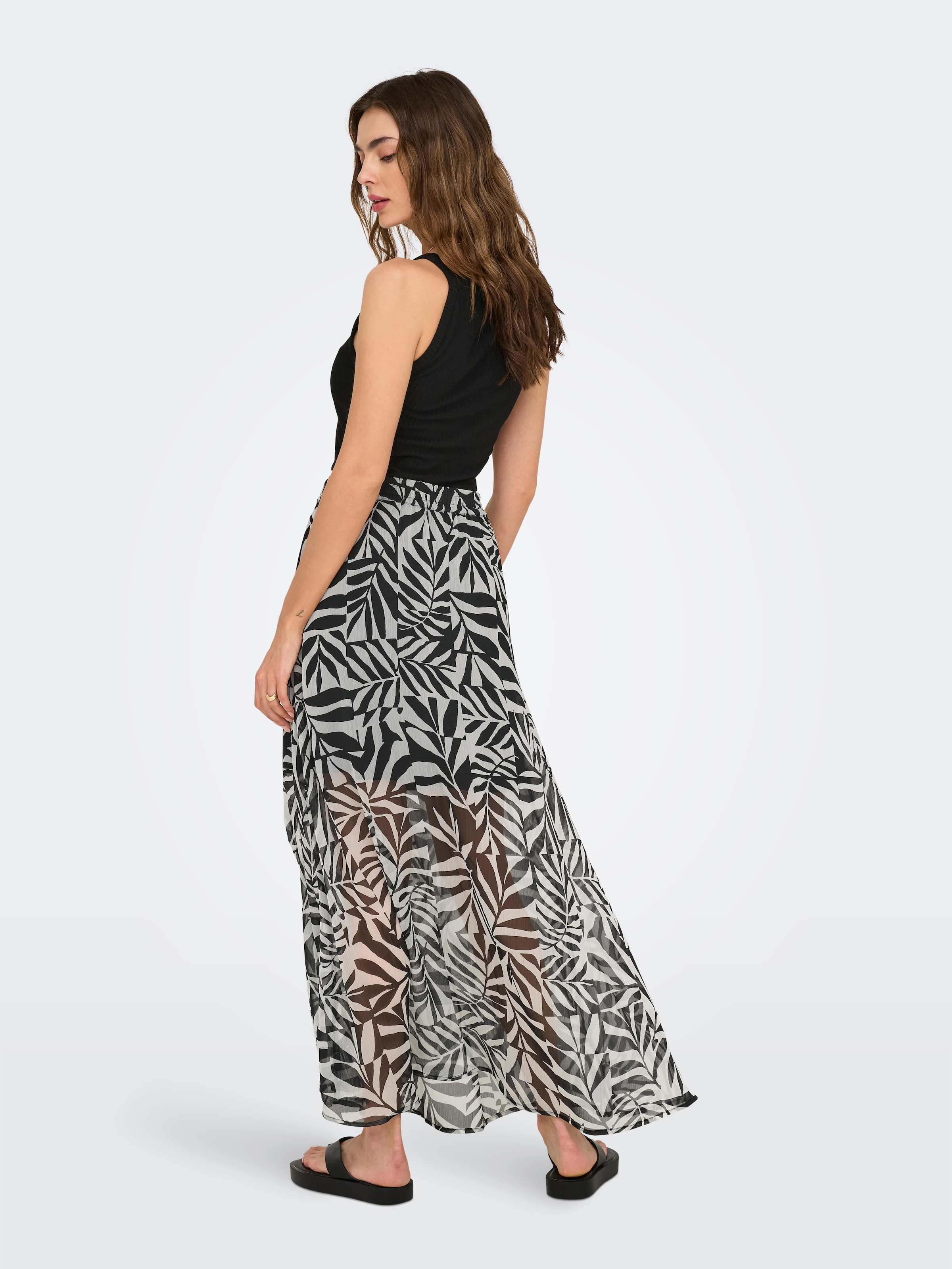 ONLY Faltenrock »ONLASTA LIFE SLIT ANKEL SKIRT PTM«