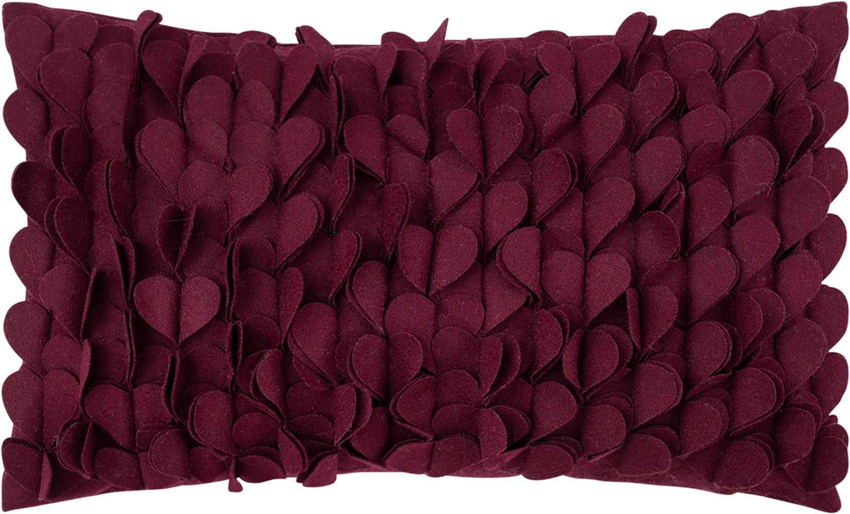 PAD Dekokissen "HEARTSHAPE" 3D-Herzapplikationen als textiles Highlight