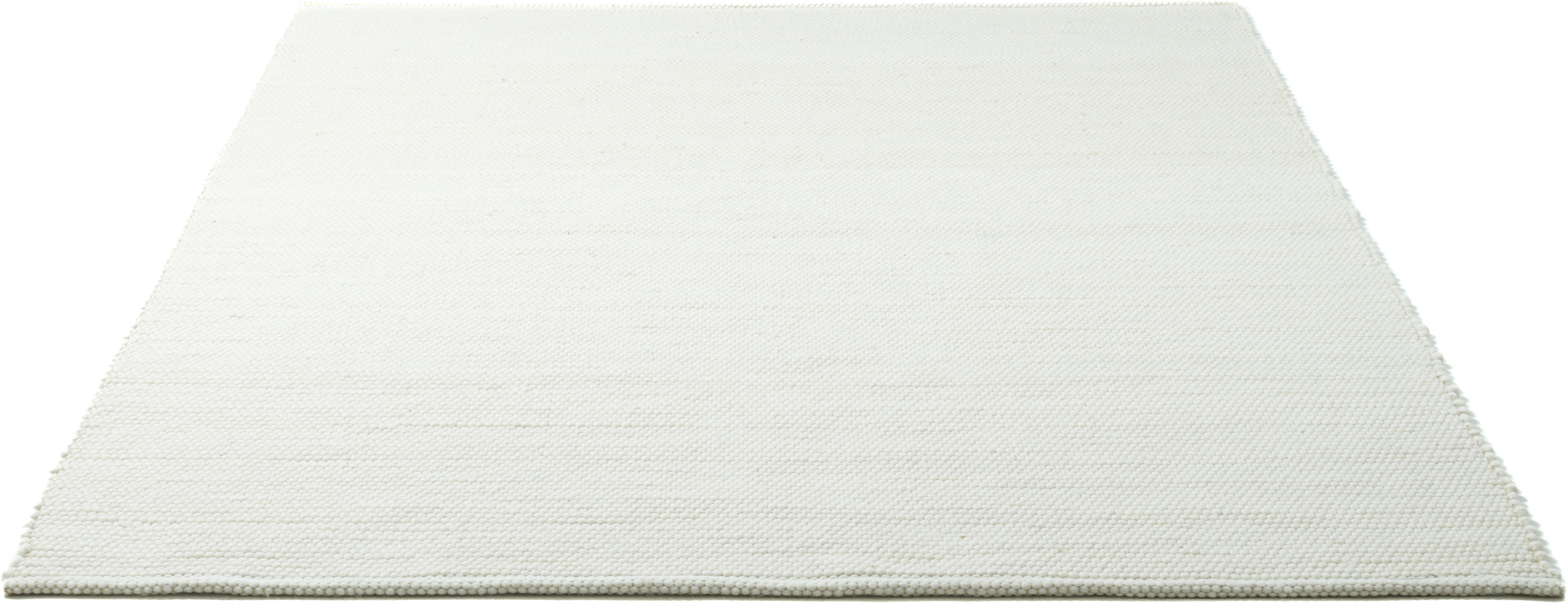 Thumbnail - OTTO home Wollteppich "Pirker" rechteckig 12 mm Höhe Wendeteppich, meliert, reine Wolle, handgewebt, Scandi, Wohnzimmer