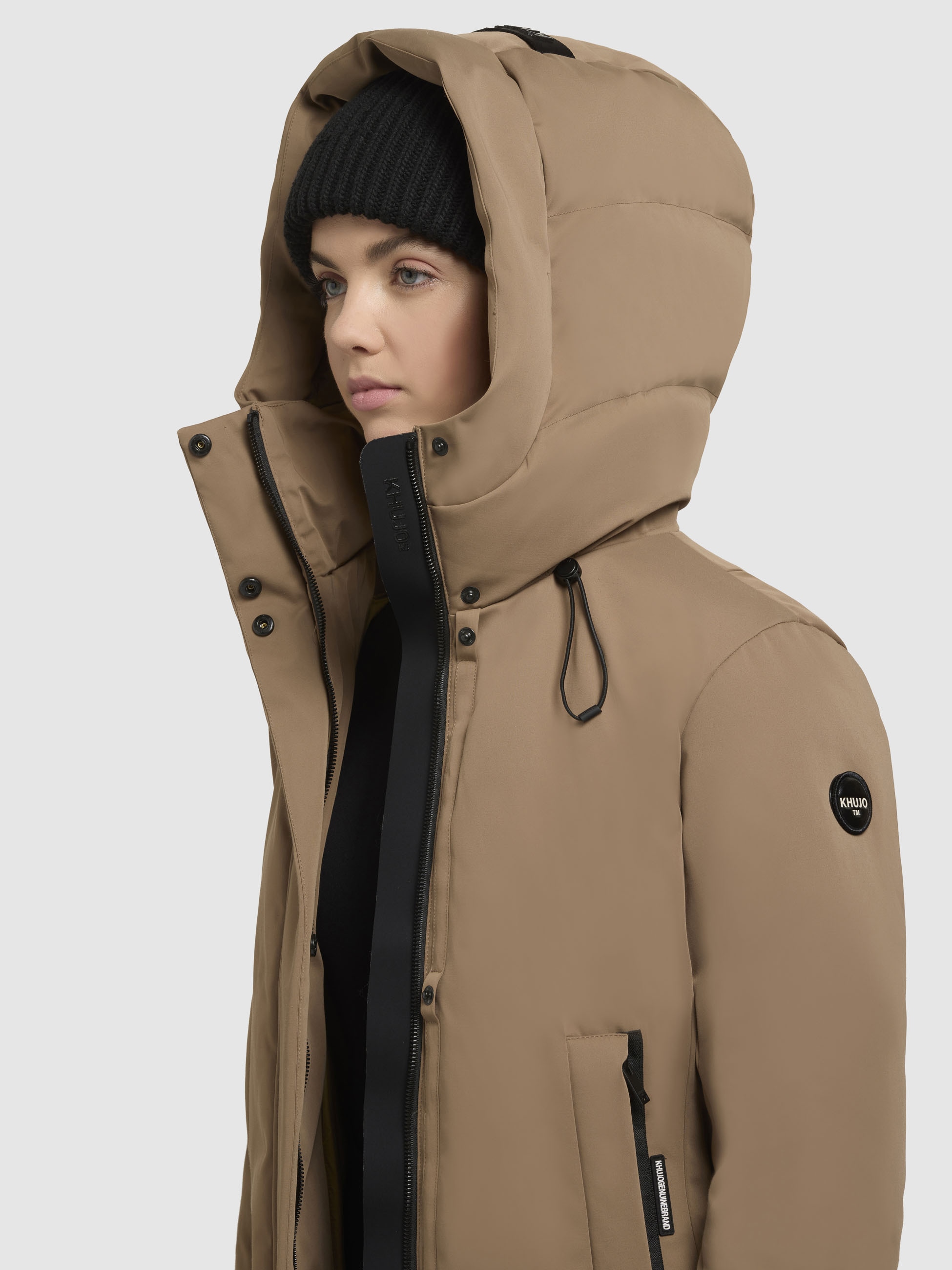khujo Winterjacke »PALLA«, mit Kapuze