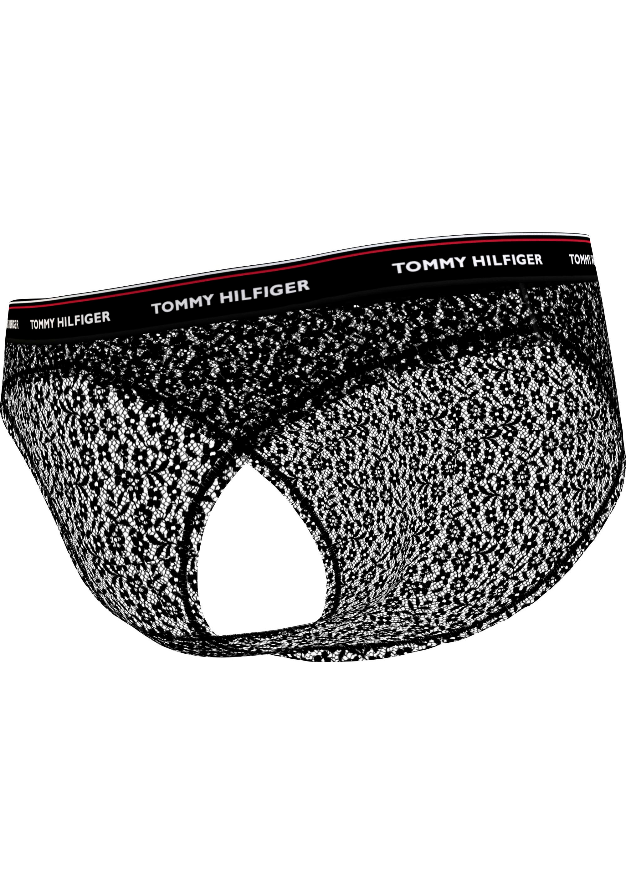 Tommy Hilfiger Underwear Bikinislip »3 PACK BIKINI LACE (EXT SIZES)«, (Packung, 3er-Pack), mit Tommy Hilfiger Logobund