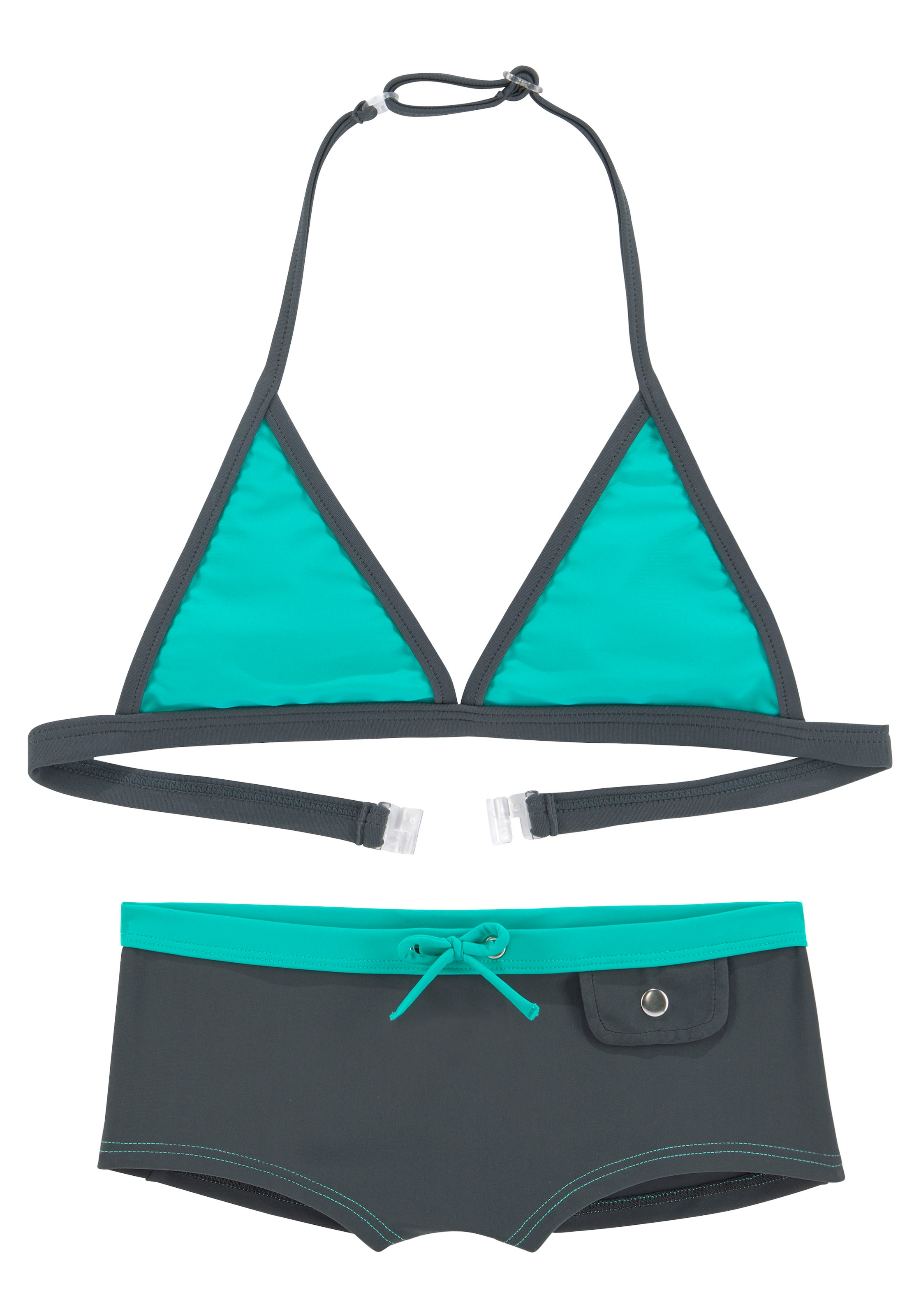 Buffalo Triangel-Bikini, mit trendiger Hotpants bestellen online | BAUR