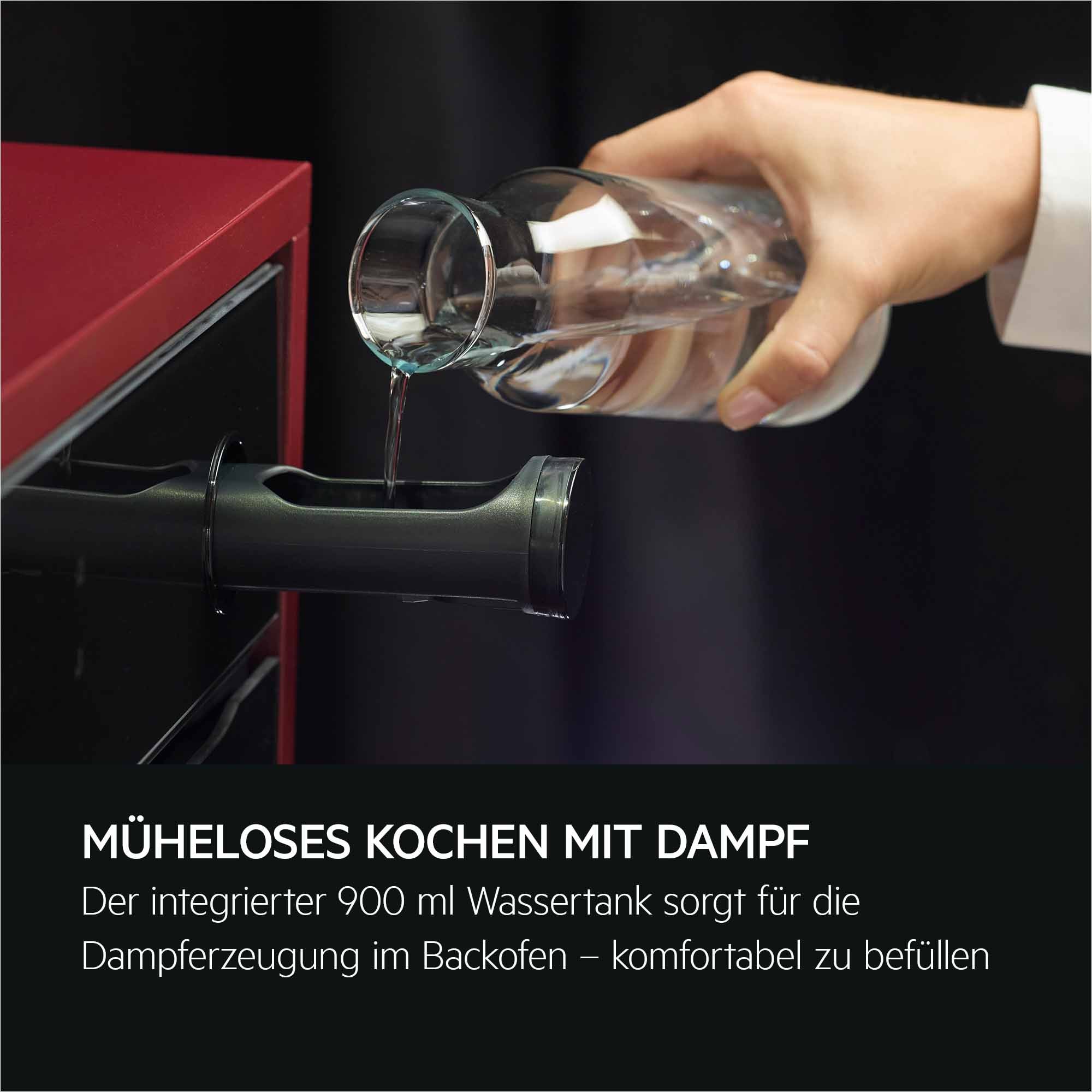 AEG Pyrolyse Backofen 6000 »TR6PB50WSB 949494897« mit Pyrolyse-Selbstreinigung 25% Dampfzufuhr, Pyrolyse, Kerntemperatursensor, Grillstufe, WiFi