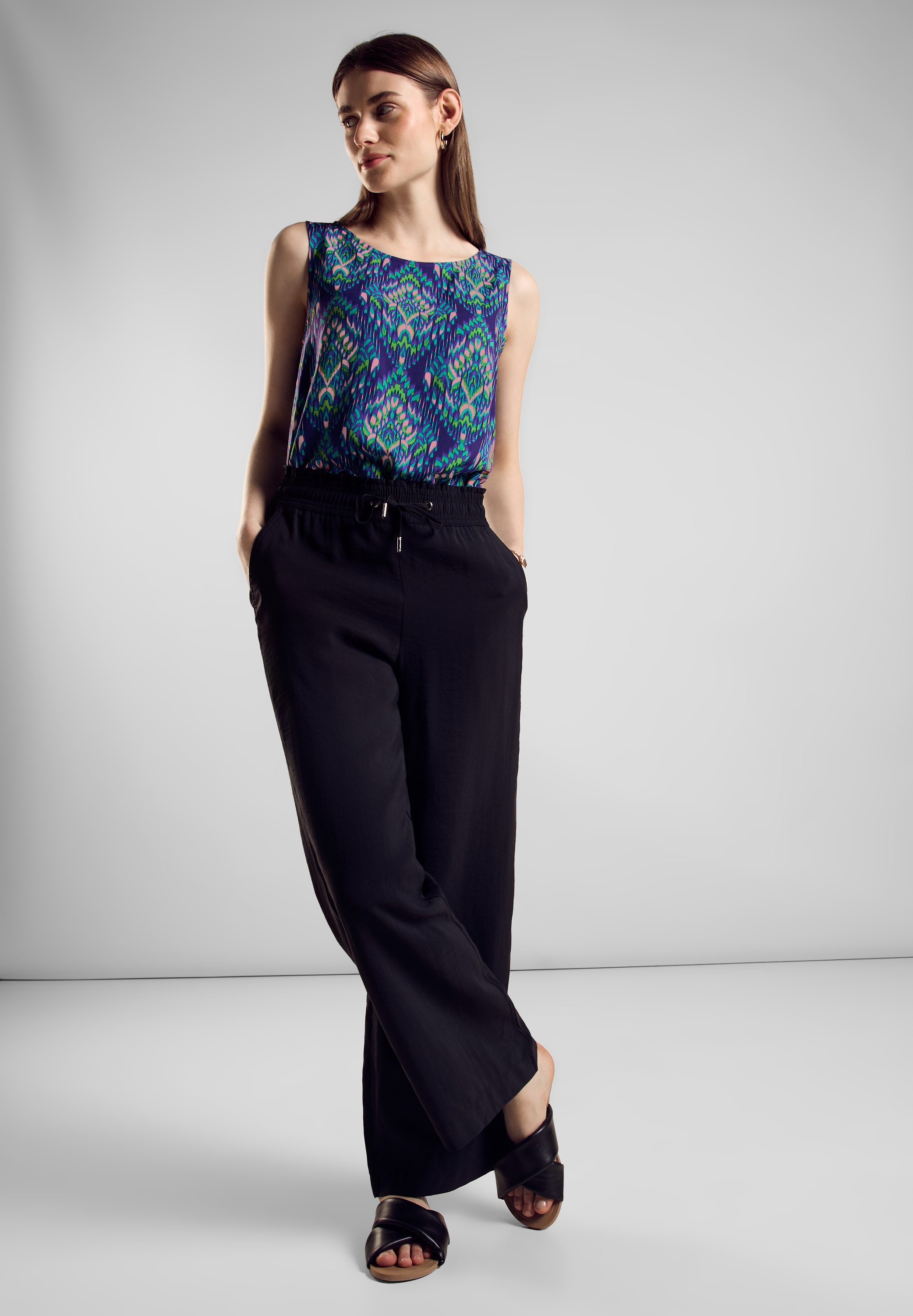 STREET ONE Blusentop aus softer Viskose