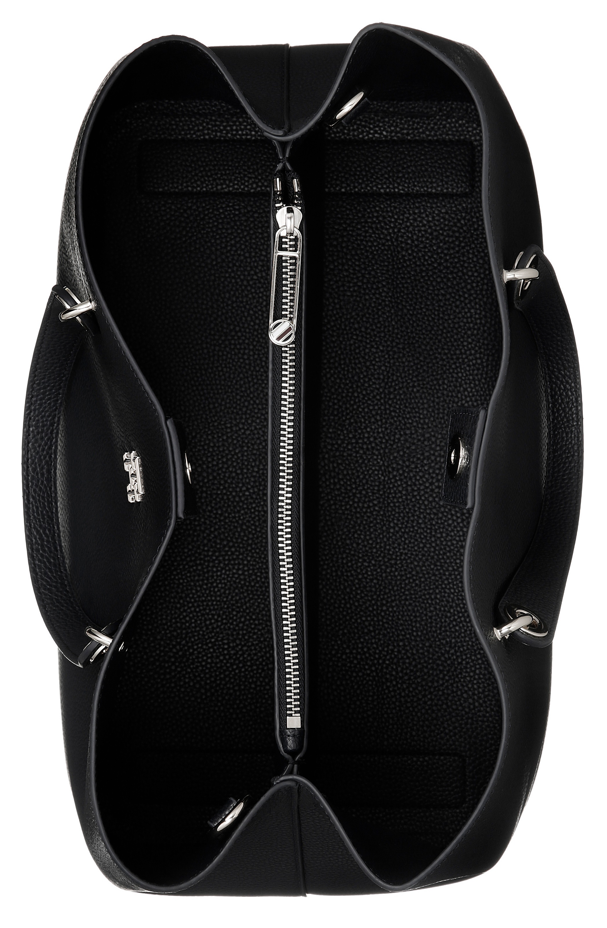 Thumbnail - Tommy Hilfiger Henkeltasche "TH EMBLEM SATCHEL" mit TH-Emblem vorne