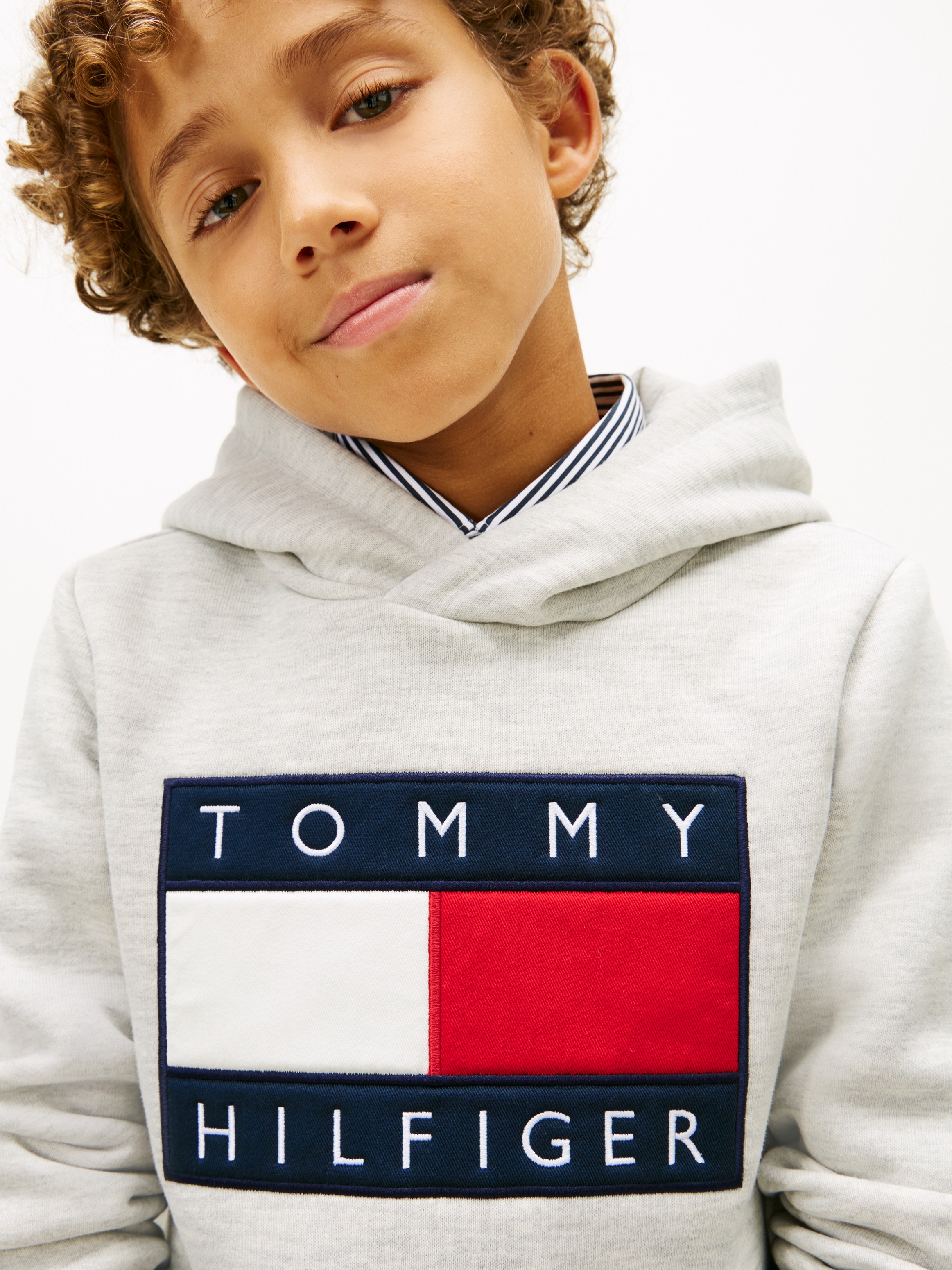 Tommy Hilfiger Kapuzensweatshirt , Kinder bis 16 Jahre, mit Kapuze
