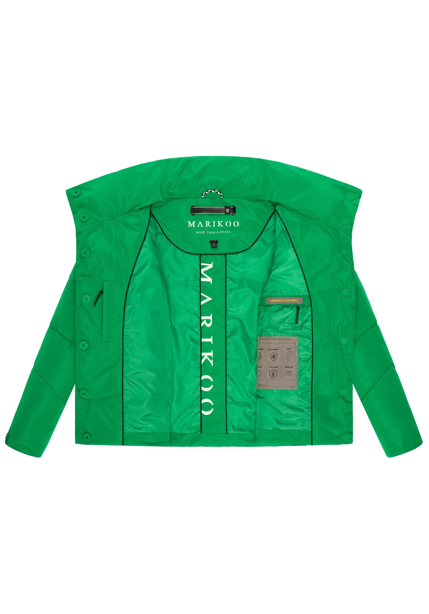 Marikoo Winterjacke »Jalliaa« mit schönem Steppdesign