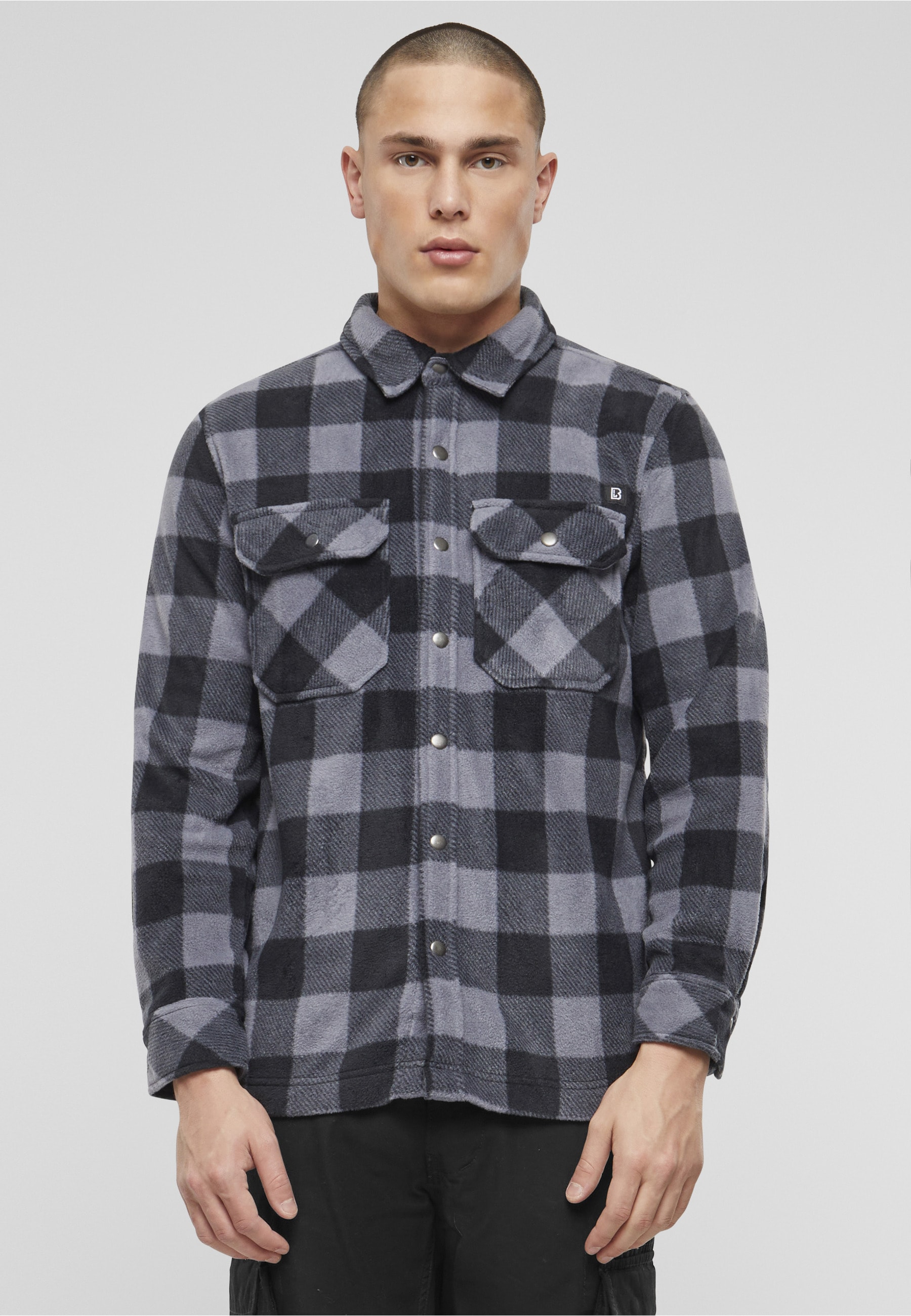 Brandit Fleecejacke »Brandit Herren Jeff Fleece Shirt Long Sleeve« 1 Stk. tlg.