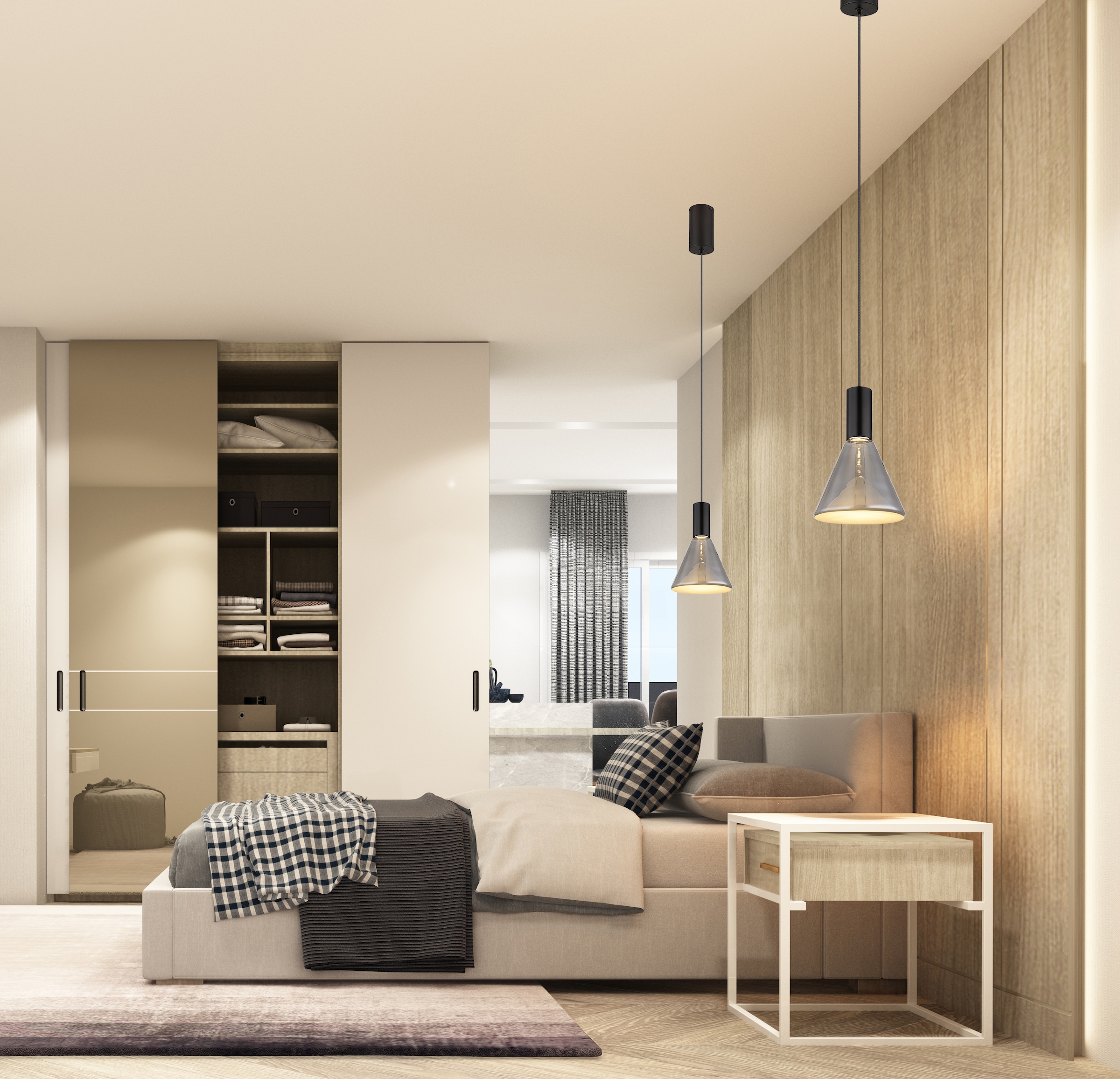 GLOBO LIGHTING LED Pendelleuchte »LABORA«, Leuchtmittel LED-Modul | LED fest integriert, Hängelampe/Hängeleuchte/Wohnzimmer/Esstisch/elegant