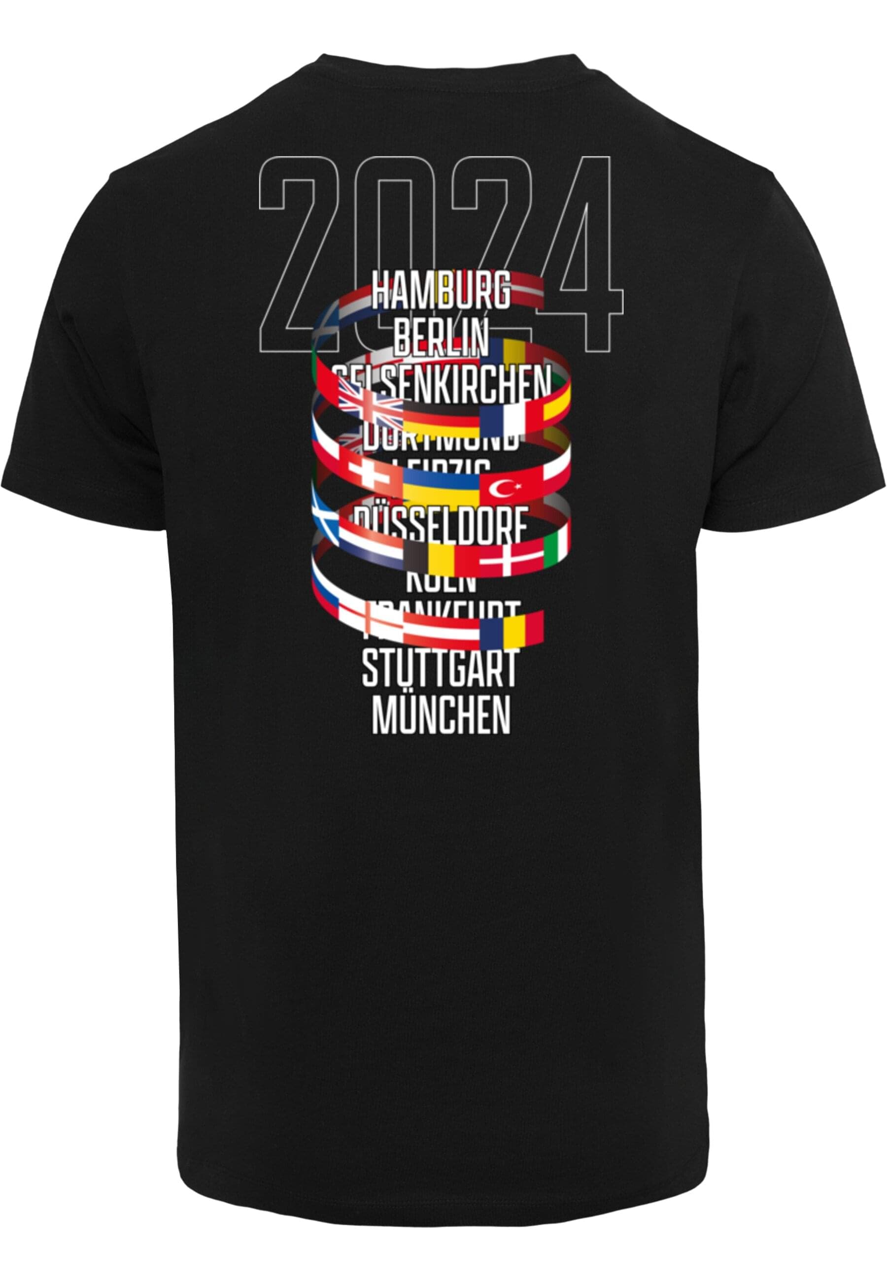 MisterTee T-Shirt "MisterTee Flag Spiral Tee" günstig online kaufen