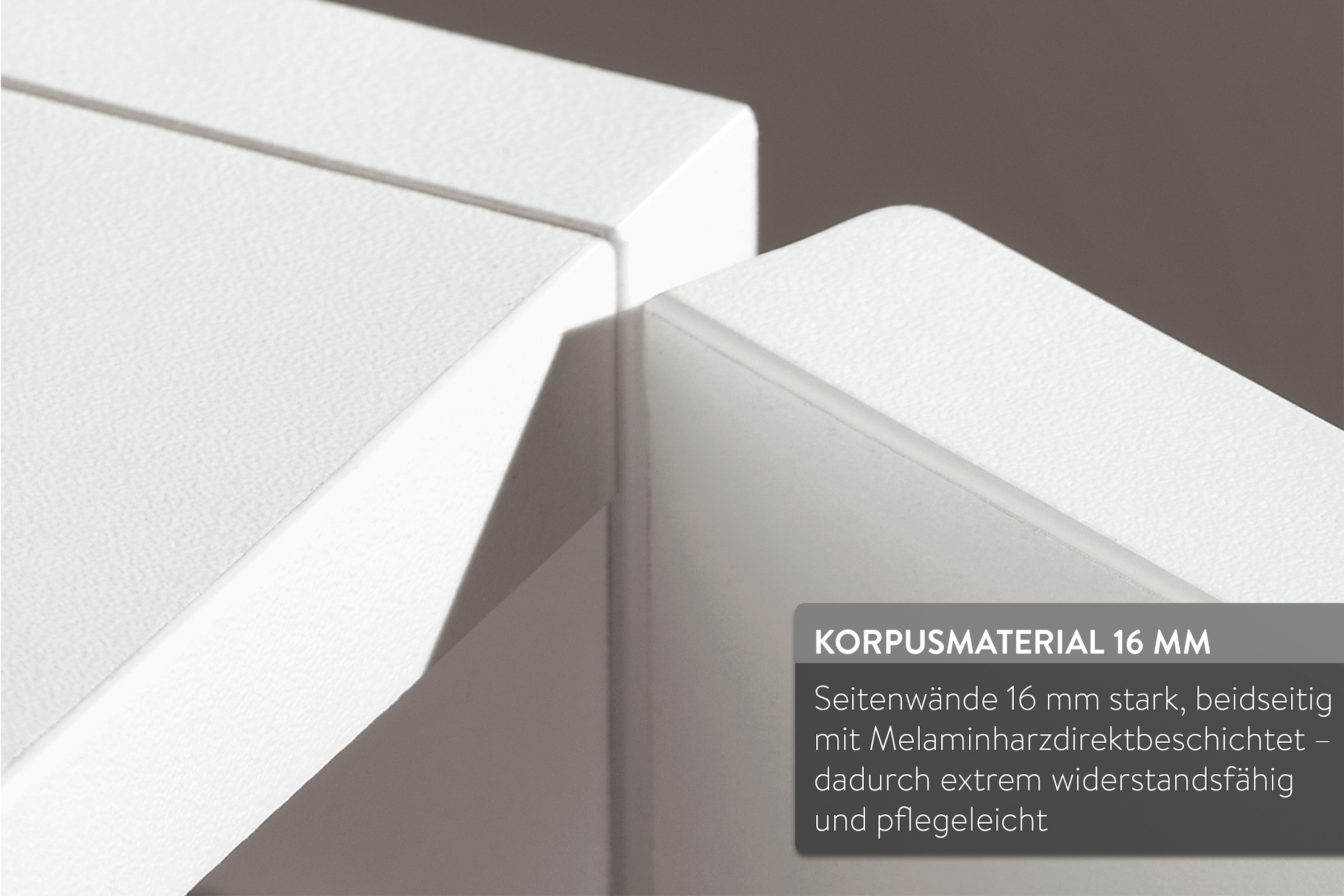 nobilia® elements Spiegelschrank, (1 St.), Spiegelschrank 80cm